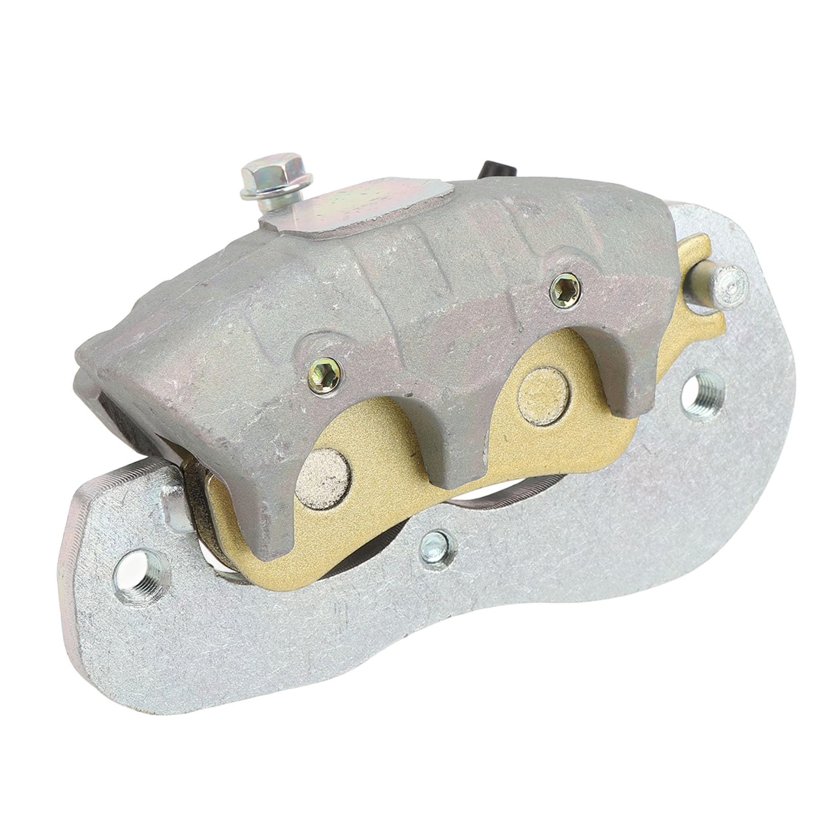 Rear Brake Caliper, Rear Brake Caliper with Brake Pad Precise Control Improved Performance Rear Brake Caliper Assembly for Commander Defender Maverick Traxter (Right (705601890, 705601467)) von Kuuleyn