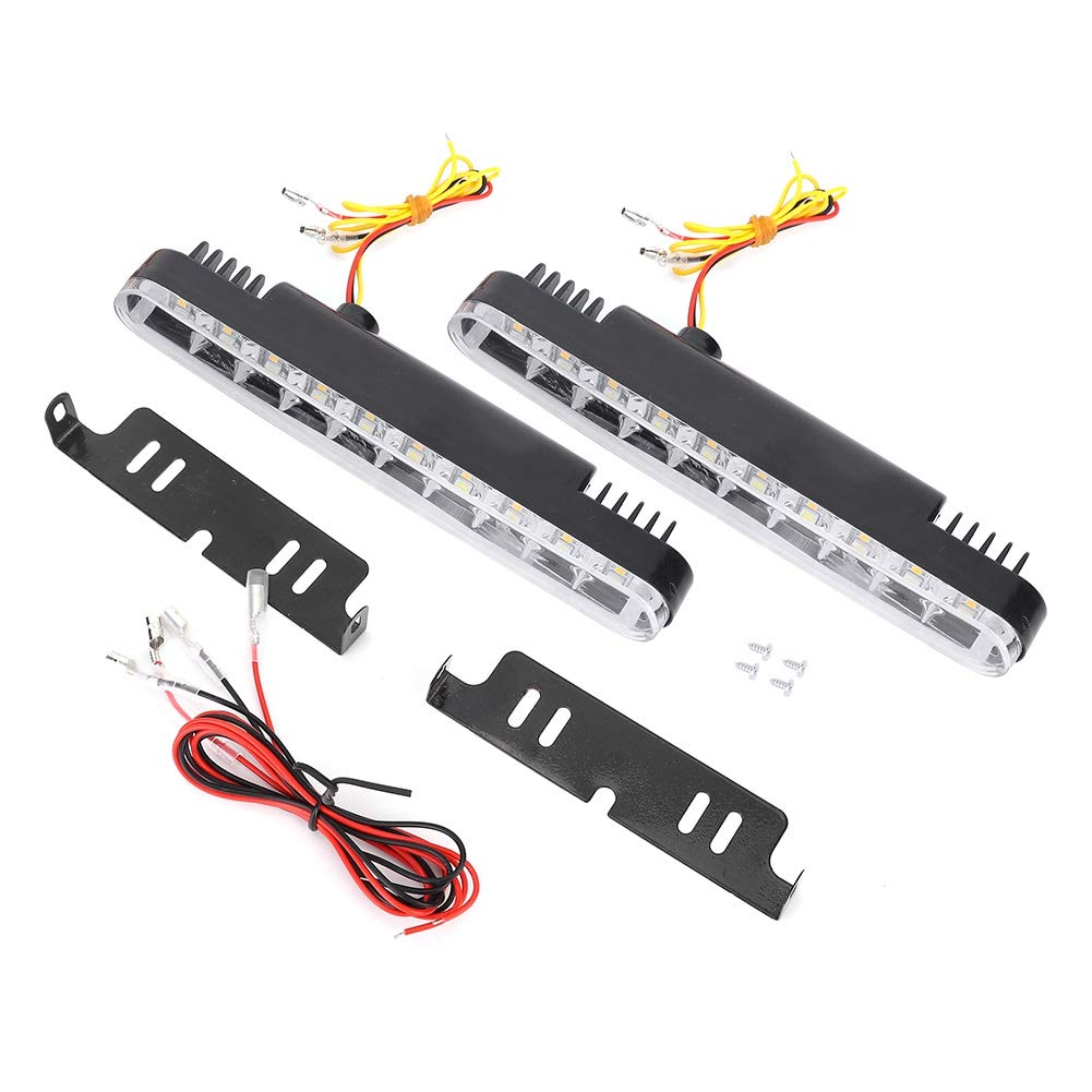 Tagfahrlicht, LED-Tagfahrlicht, Acryl 5050 30 LED Tagfahrlicht in zwei Farben Drl Turn Lamp Fit for Car Tagfahrlicht, LED-Tagfahrlicht, Acryl 5050 30 LED Tagfahrlicht in zwei Farben Drl Turn Lamp Fit for Car von Kuuleyn