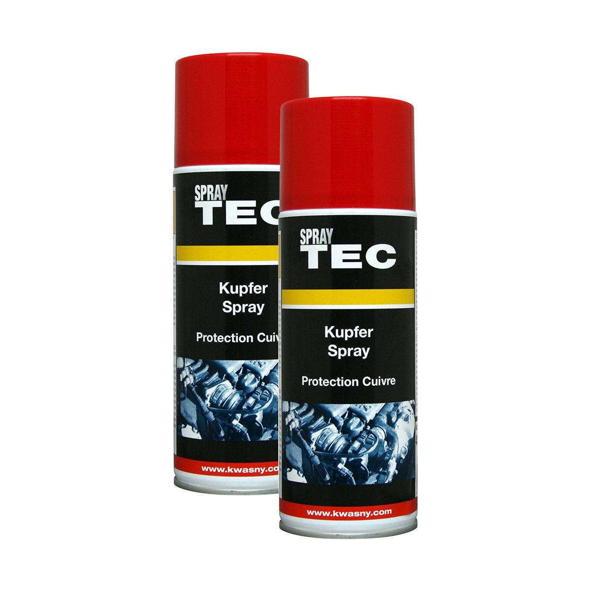 Kwasny 2X 235 040 Auto-K Spray TEC Kupfer-Spray Schutz Bremsen 400ml von Kwasny