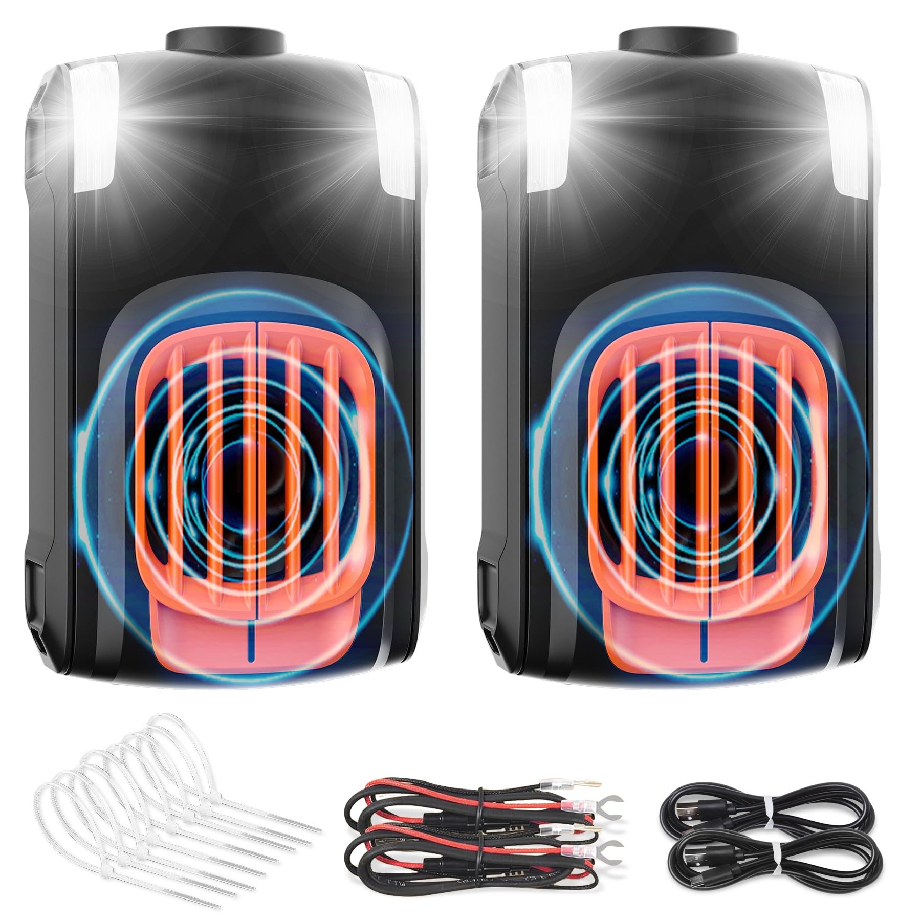 Kwoxet Marderschutz Auto, 2PCS Ultraschall Marderschreck,USB& interne Fahrzeugverkabelung mit 4 Blinklichtern, mit Variabler Frequenz,Garten,Dachboden,PKW, LKW & Wohnmobile Kwoxet Marderschutz Auto, 2PCS Ultraschall Marderschreck,USB& interne Fahrzeugverkabelung mit 4 Blinklichtern, mit Variabler Frequenz,Garten,Dachboden,PKW, LKW & Wohnmobile von Kwoxet