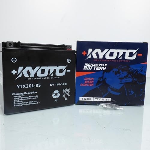 Kyoto Batterie für Quad Kymco 700 Mxu I 2013 bis 2019 GTX20L-BS SLA / 12 V 18 Ah von Kyoto