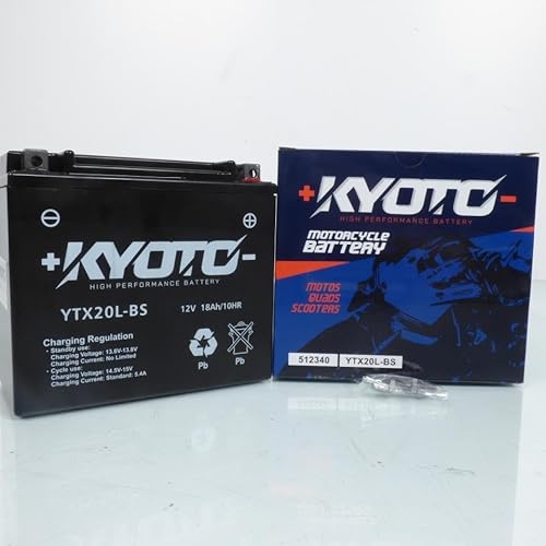 Kyoto Batterie für Quad Kymco 700 Mxu I 2013 bis 2019 GTX20L-BS SLA / 12 V 18 Ah von Kyoto