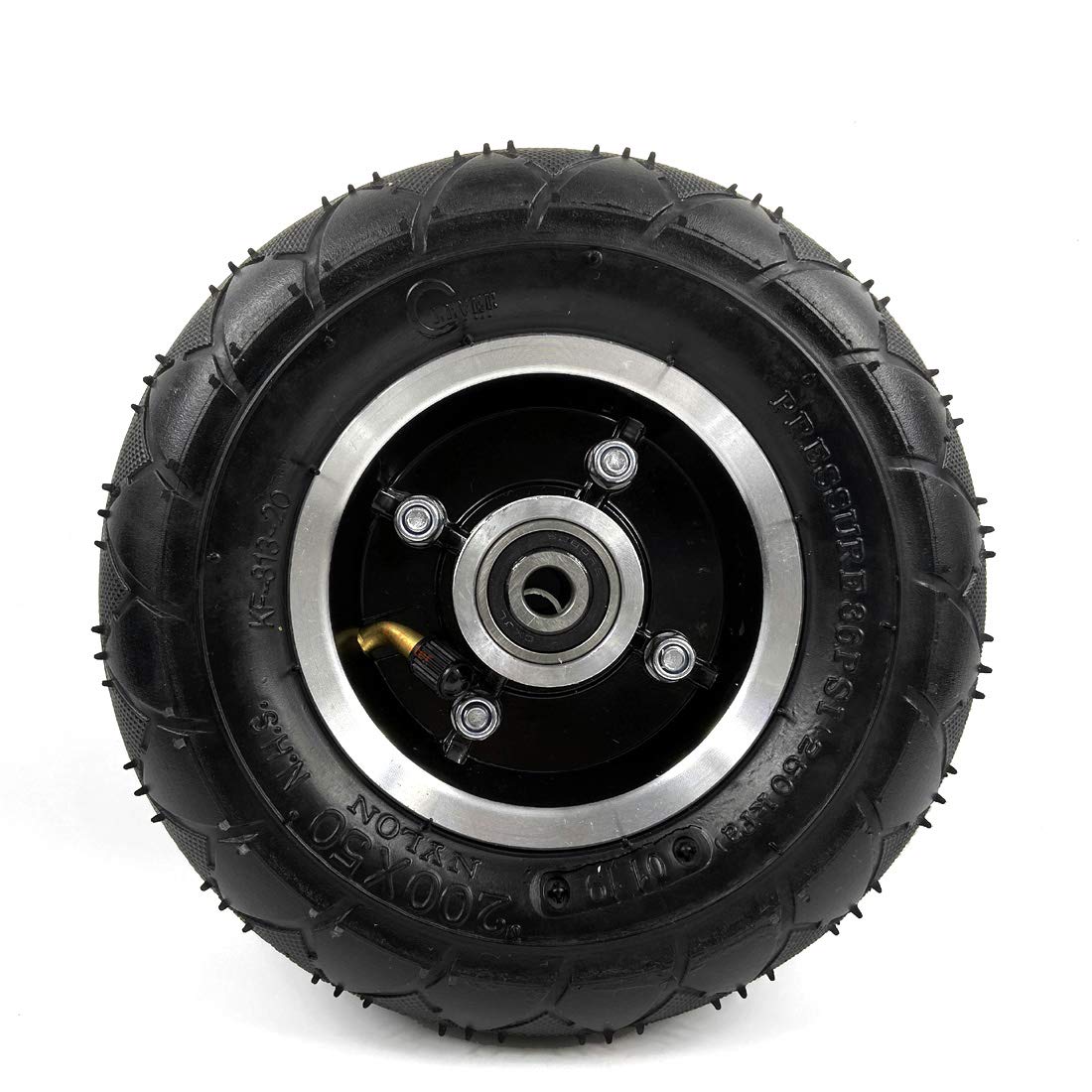 200MM Elektro-Scooter-Reifen mit Radnaben 8 "Scooter Reifendruck -Elektrofahrzeug Aluminium-Legierung Rad Luftreifen (wheel) von L-faster