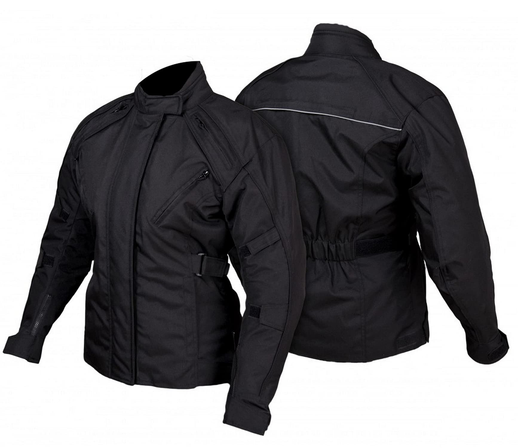 L&J DAMEN MOTORRADJACKE JACKE TEXTIL MOTORRAD BIKE ROCKER ATMUNGSAKTIV WINDDICHT WASSERDICHT von L&J