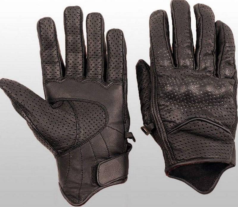L&J NEUE LEDER MOTORRADHANDSCHUHE BIKER S-3XL MOTORRAD HANDSCHUHE von l&j