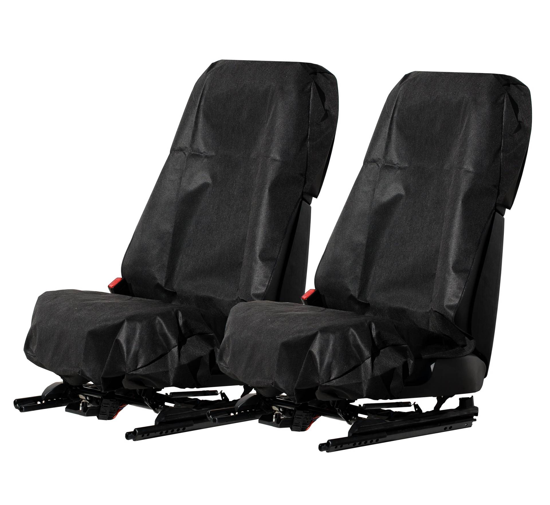 L&P Car Design GmbH A079 2 Stück Sitzschoner Werkstattschoner Sitzbezug Schonbezug wasserabweisend pflegeleicht robust langlebig aus Stoff in Schwarz (2 Stück Stoff Schwarz) L&P Car Design GmbH A079 2 Stück Sitzschoner Werkstattschoner Sitzbezug Schonbezug wasserabweisend pflegeleicht robust langlebig aus Stoff in Schwarz (2 Stück Stoff Schwarz) von L&P Car Design GmbH