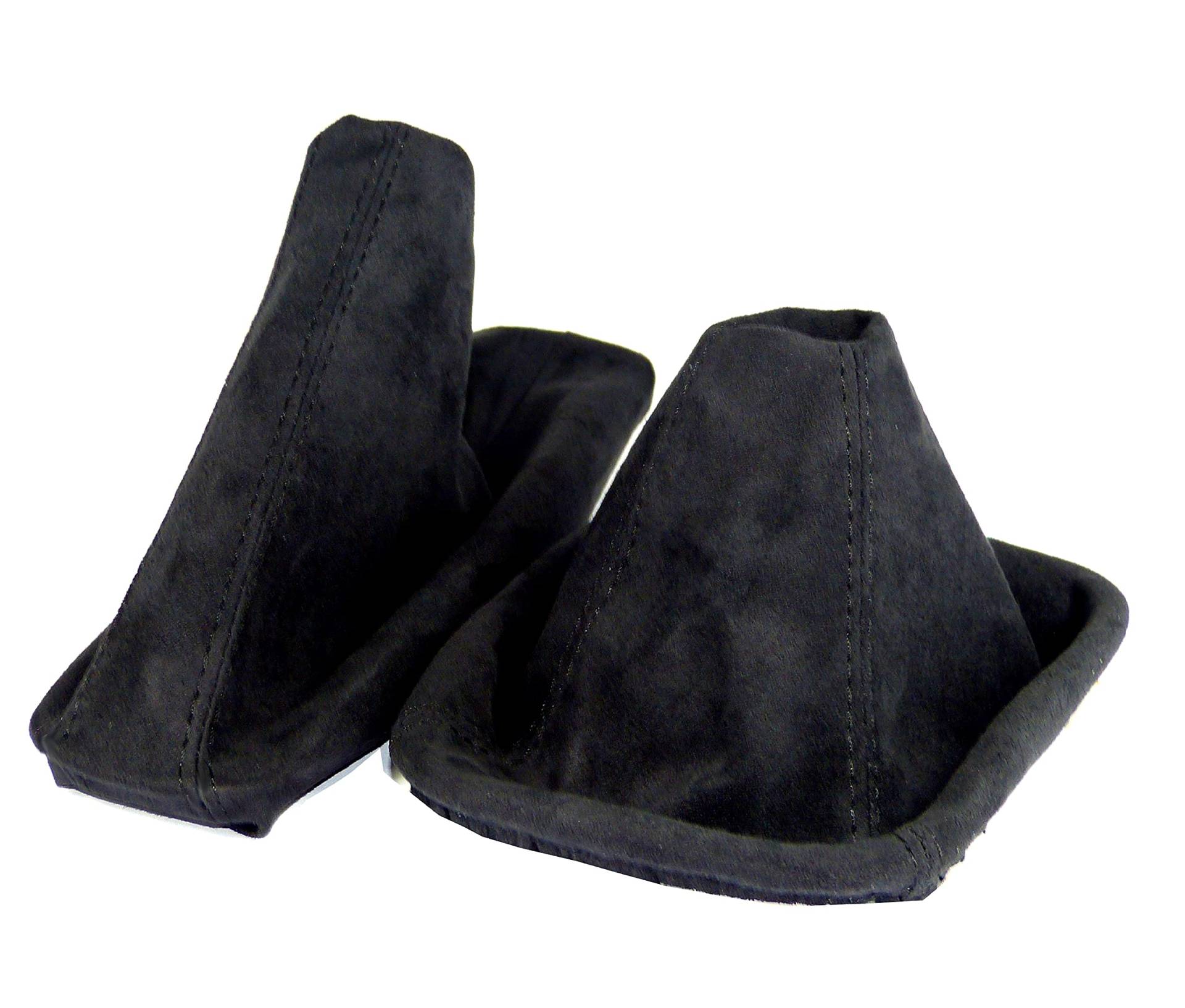 L & P Car Design L&P A0100 Schaltsack Schaltmanschette + Handbremsmanschette kompatibel mit BMW 3er e46 weiche Microfaser Schwarz L & P Car Design L&P A0100 Schaltsack Schaltmanschette + Handbremsmanschette kompatibel mit BMW 3er e46 weiche Microfaser Schwarz von L & P Car Design