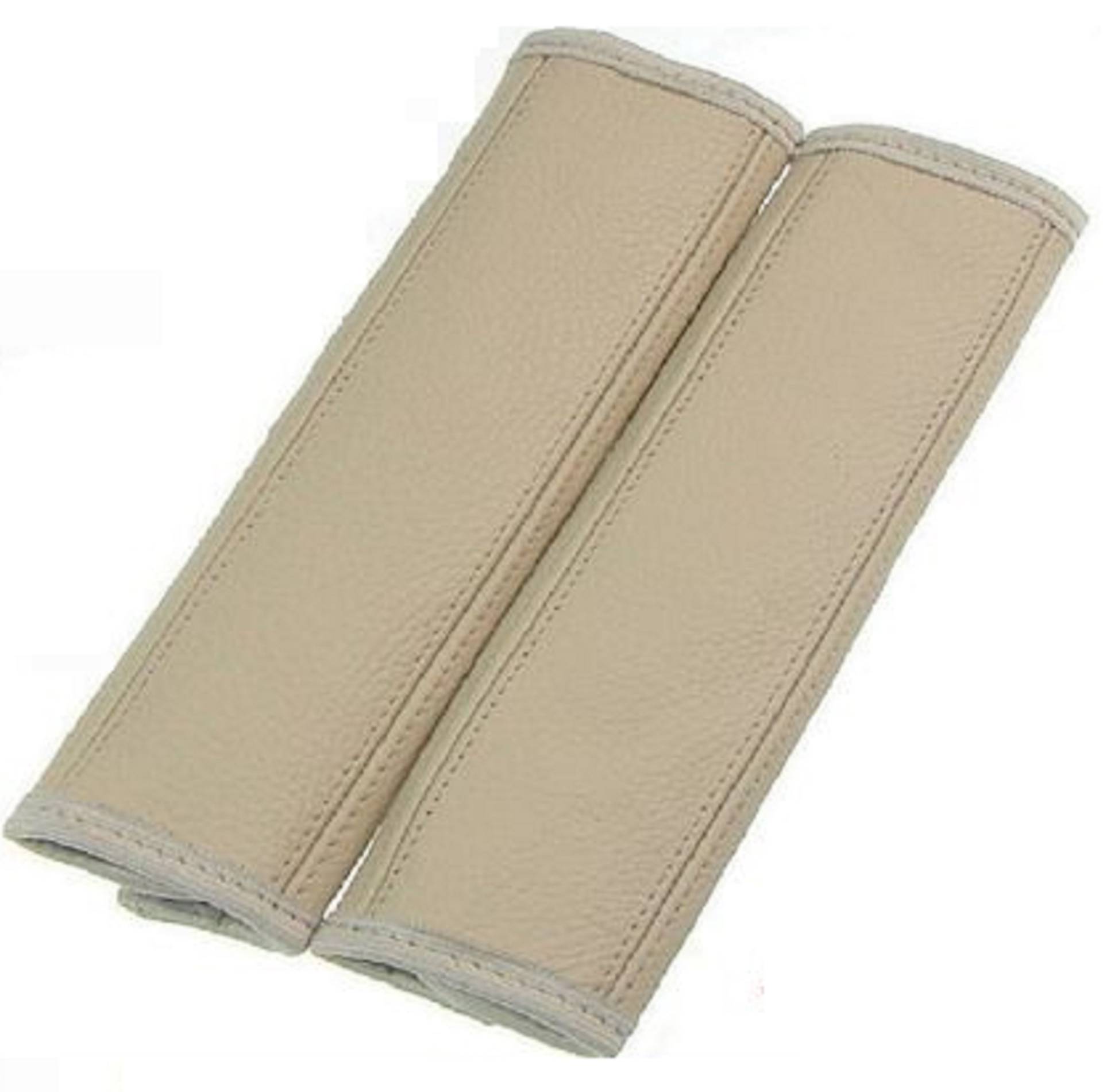 L&P Car Design GmbH A092 2 Stück Gurtschoner Gurtpolster Schulterpolster echtes Leder Echtleder Schulterschoner Schoner Polster Gurt Schulter Creme Beige Naht Beige (2 Stück beige mit Beiger Naht) L&P Car Design GmbH A092 2 Stück Gurtschoner Gurtpolster Schulterpolster echtes Leder Echtleder Schulterschoner Schoner Polster Gurt Schulter Creme Beige Naht Beige (2 Stück beige mit Beiger Naht) von L&P Car Design GmbH
