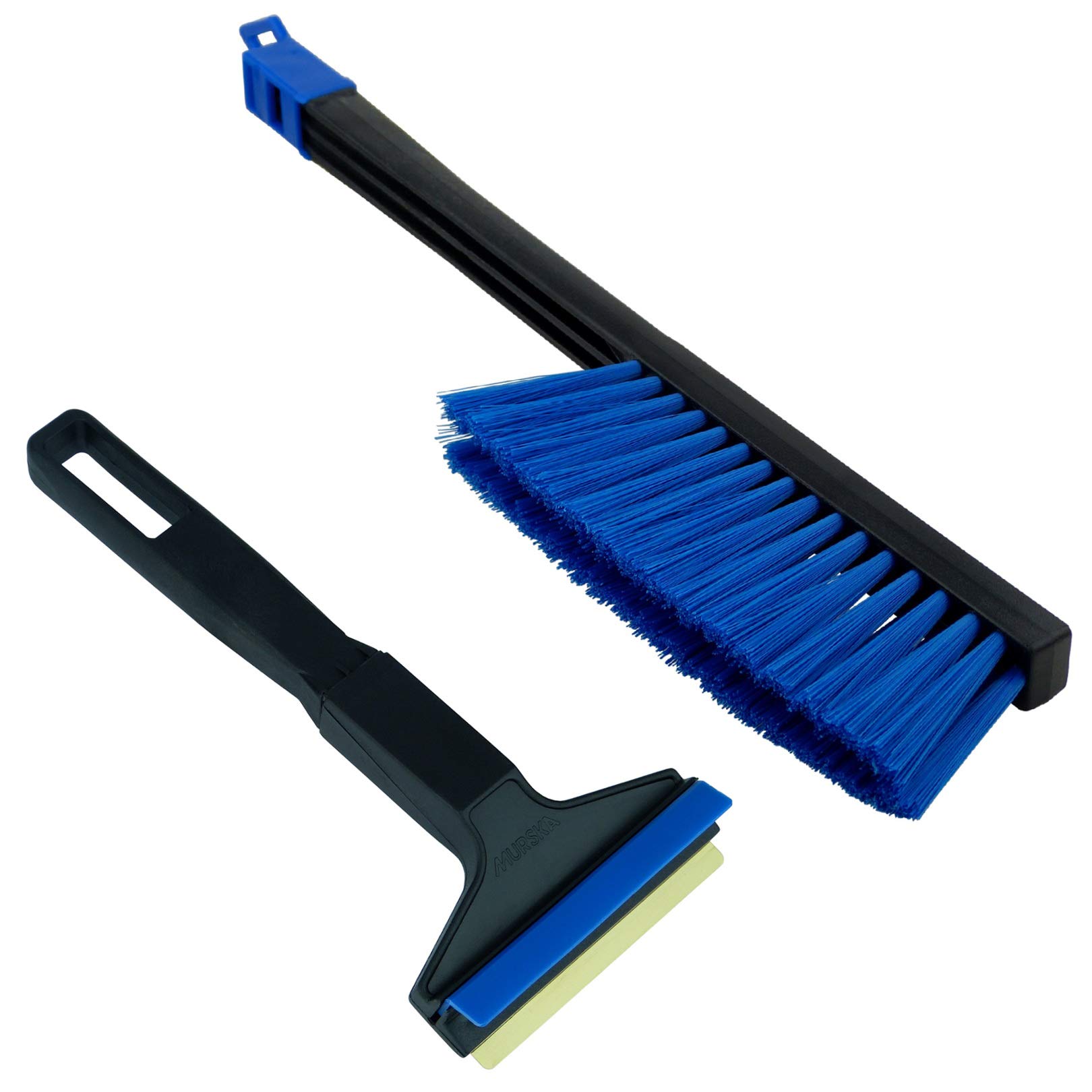 Set - Murska Eiskratzer Messing mit Besen Eiskratzer Auto + Schneebesen Auto Besen Winter Scheibenkratzer Auto - Besen Auto Schnee Schneefeger Auto Schneebürste Auto (Set L&P A053 + A059 Schwarz Blau) Set - Murska Eiskratzer Messing mit Besen Eiskratzer Auto + Schneebesen Auto Besen Winter Scheibenkratzer Auto - Besen Auto Schnee Schneefeger Auto Schneebürste Auto (Set L&P A053 + A059 Schwarz Blau) von L & P Car Design