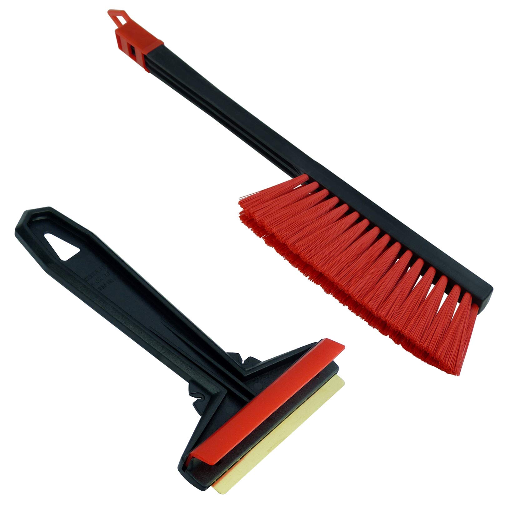 Set - Murska Eiskratzer Messing Scheibenkratzer Auto + Schneebesen Auto Besen Winter Schneebürste Winter Schneefeger Besen Auto Schnee Bürste Feger Auto Finnland (Set L&P A054 + A059 Schwarz Rot) Set - Murska Eiskratzer Messing Scheibenkratzer Auto + Schneebesen Auto Besen Winter Schneebürste Winter Schneefeger Besen Auto Schnee Bürste Feger Auto Finnland (Set L&P A054 + A059 Schwarz Rot) von L & P Car Design