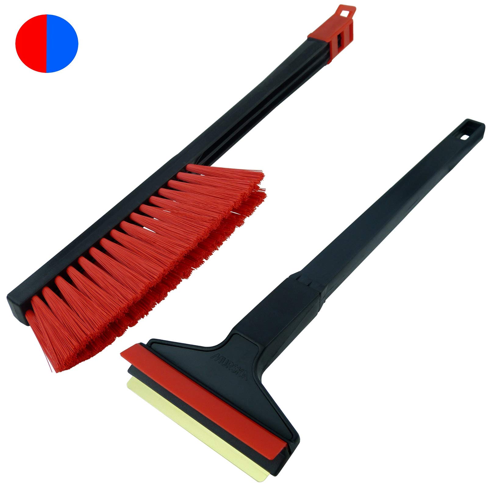 Set - Eiskratzer Auto lang mit Besen Murska Eiskratzer Messing + Schneebesen Auto Besen Winter Scheibenkratzer Auto Besen Auto Schnee Schneefeger Auto Schneebürste (Set L&P A055 + A059 Farbe zufällig) Set - Eiskratzer Auto lang mit Besen Murska Eiskratzer Messing + Schneebesen Auto Besen Winter Scheibenkratzer Auto Besen Auto Schnee Schneefeger Auto Schneebürste (Set L&P A055 + A059 Farbe zufällig) von L & P Car Design