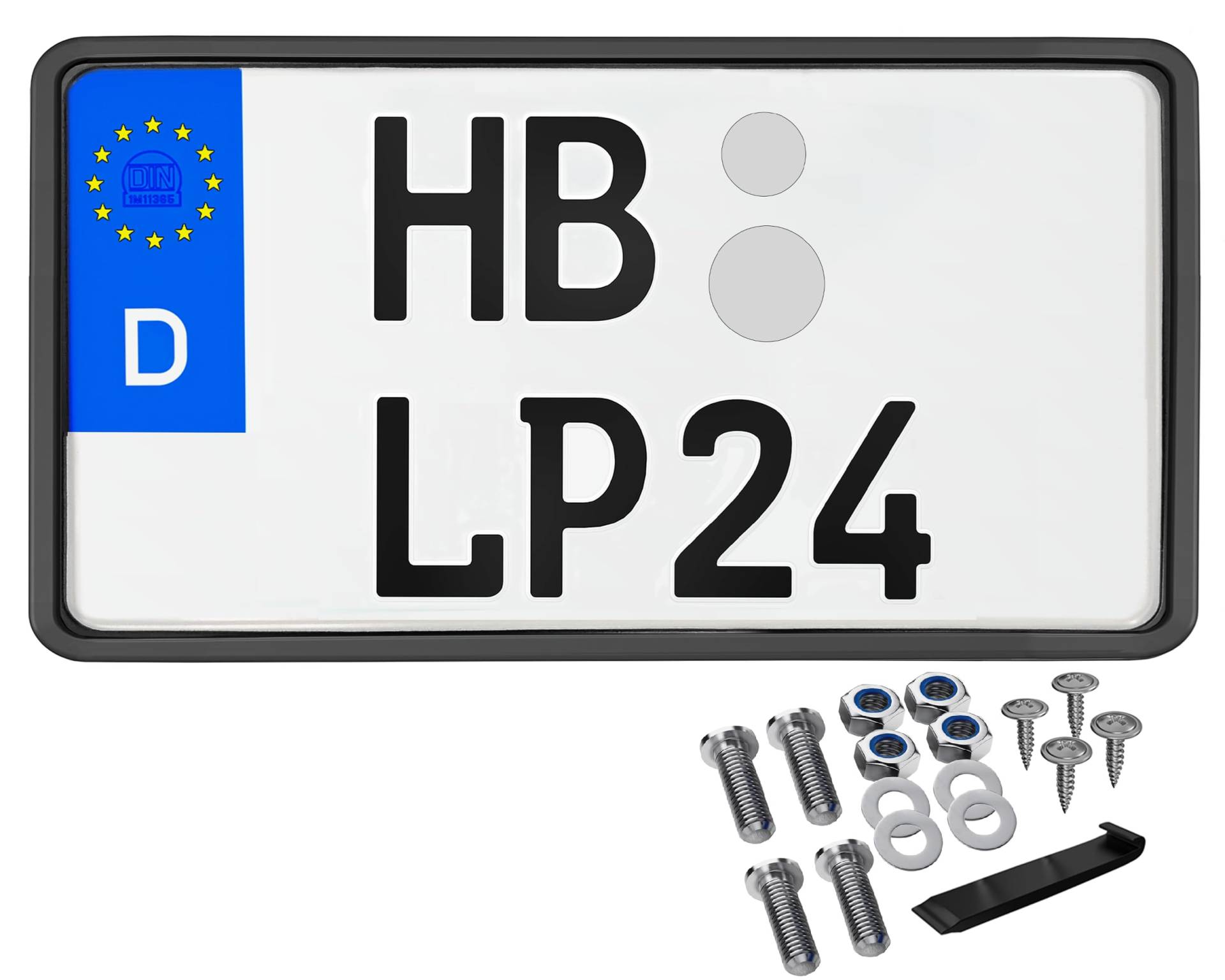 Kennzeichenhalter 255x130 Leichtkraftrad Motorrad Nummernschildhalterung Traktor 255 x 130 mit Rahmen Kennzeichenhalterung Kennzeichenverstärker Anhänger Kennzeichen Halter mit Befestigungsmaterial Kennzeichenhalter 255x130 Leichtkraftrad Motorrad Nummernschildhalterung Traktor 255 x 130 mit Rahmen Kennzeichenhalterung Kennzeichenverstärker Anhänger Kennzeichen Halter mit Befestigungsmaterial von L & P Car Design