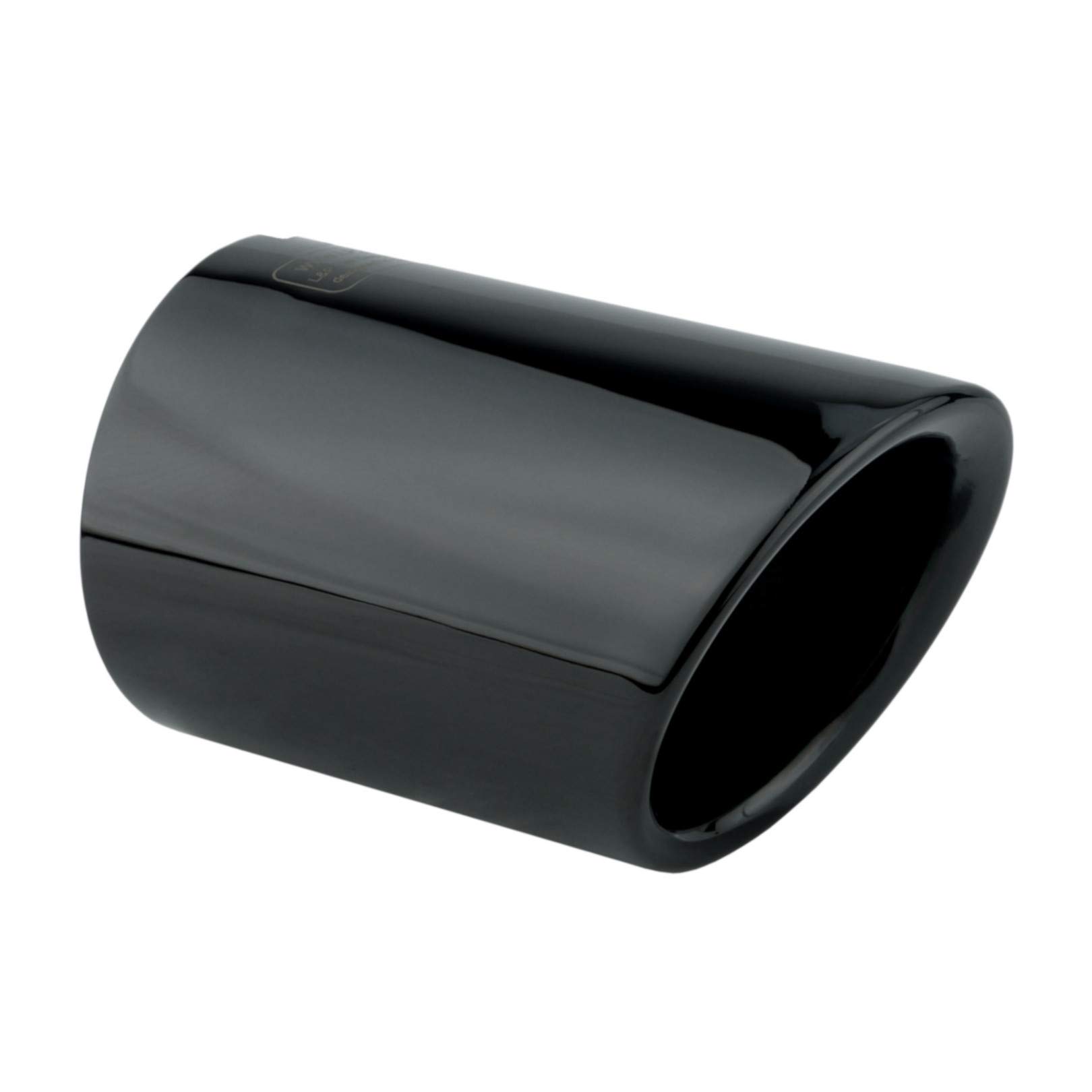 L&P A285-1 Auspuffblende Endrohrblende Schwarz Chrom Edelstahl poliert Plug&Play Endrohrblenden Auspuffblenden Auspuff Blende für 65mm Endrohre L&P A285-1 Auspuffblende Endrohrblende Schwarz Chrom Edelstahl poliert Plug&Play Endrohrblenden Auspuffblenden Auspuff Blende für 65mm Endrohre von L & P Car Design