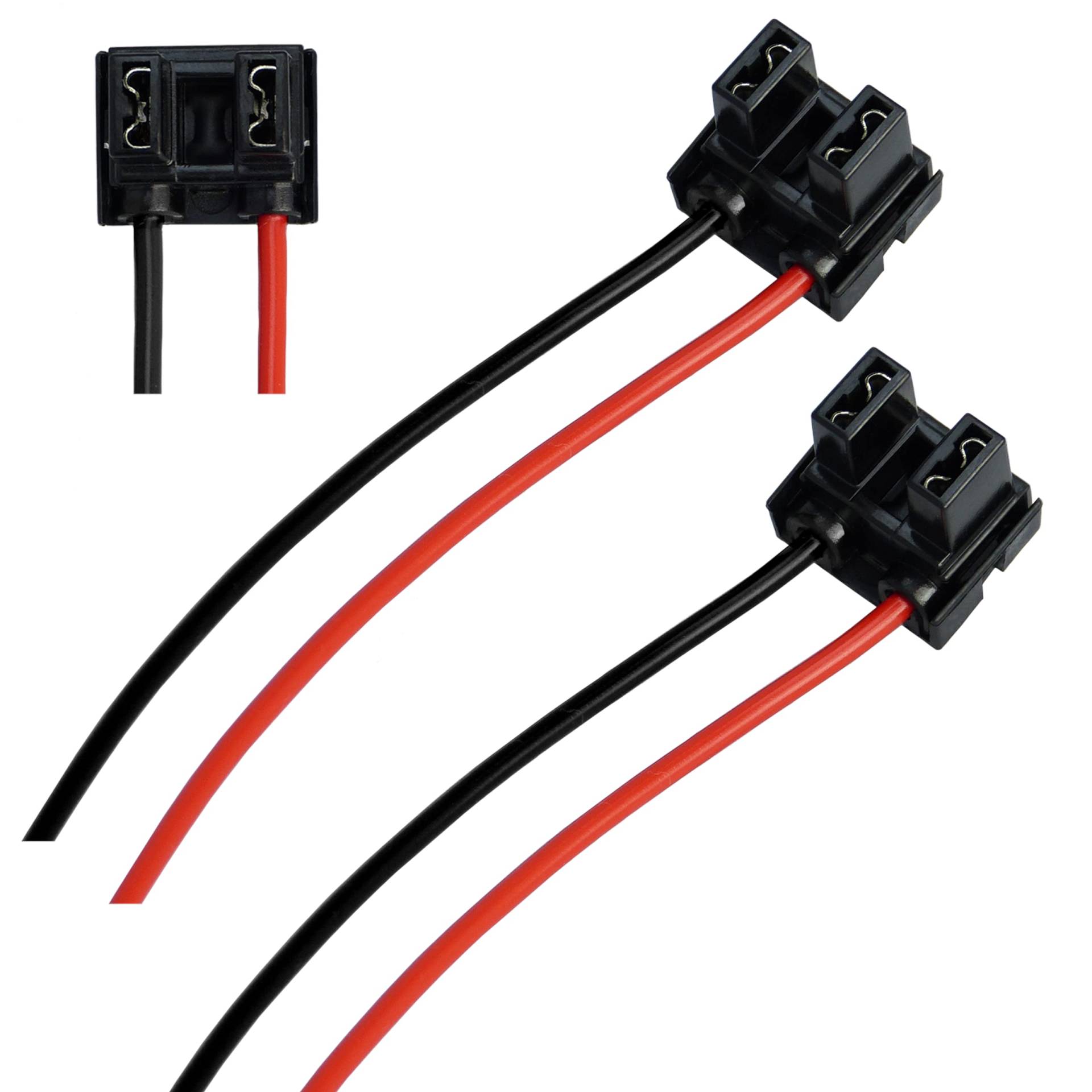 L & P Car Design 2x H7 Lampen Stecker Fassung Sockel Lampenfassung Lampensockel Lampenstecker PX26d mit Kabel für Lampen Glühlampen Glühbirnen L & P Car Design 2x H7 Lampen Stecker Fassung Sockel Lampenfassung Lampensockel Lampenstecker PX26d mit Kabel für Lampen Glühlampen Glühbirnen von L & P Car Design