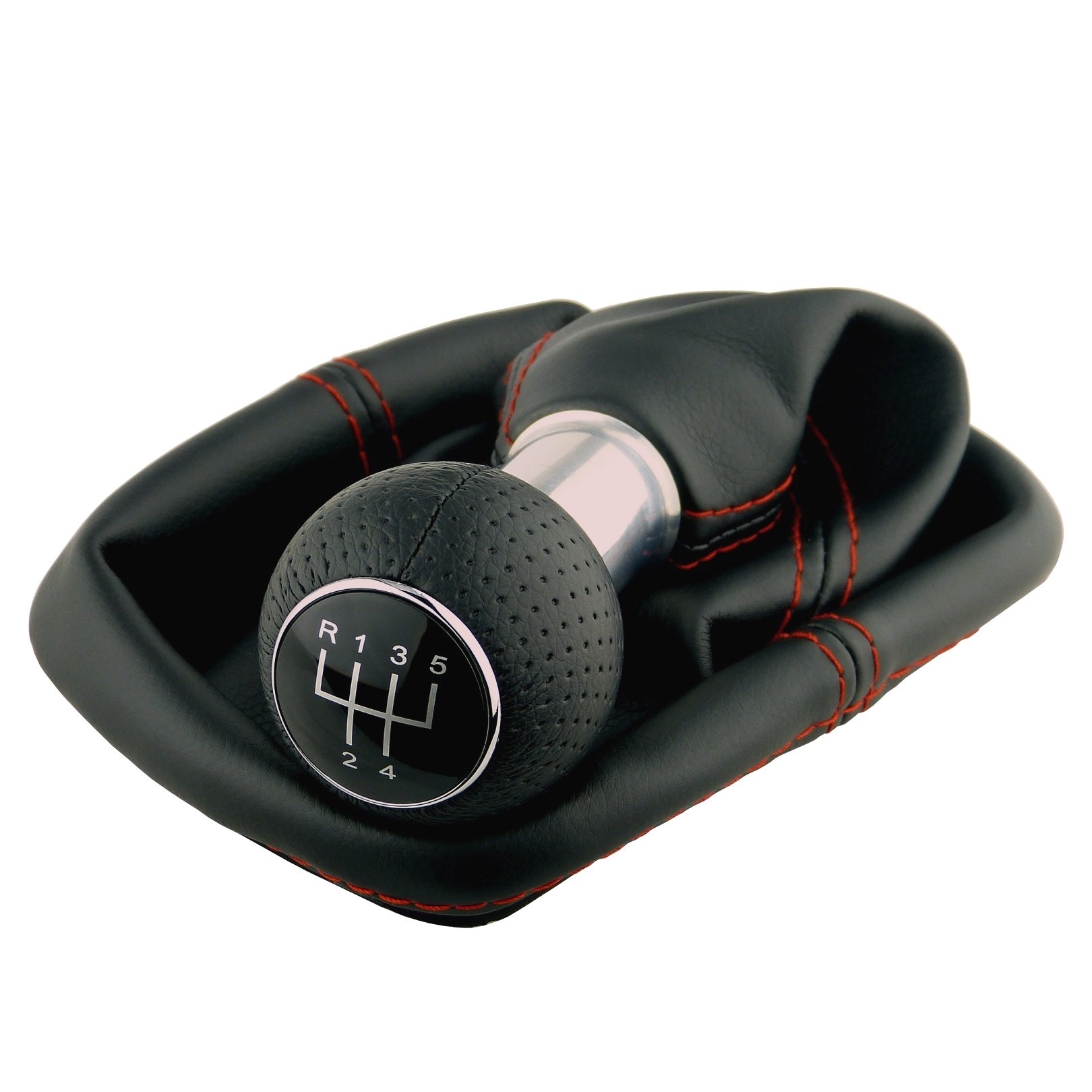 L & P Car Design L&P A252-8 Schaltsack Schaltmanschette Schwarz Naht Rot Schaltknauf 5 Gang 23mm kompatibel mit VW Golf 4 IV Rahmen Knauf Plug Play Ersatzteil für 1J0711113 L & P Car Design L&P A252-8 Schaltsack Schaltmanschette Schwarz Naht Rot Schaltknauf 5 Gang 23mm kompatibel mit VW Golf 4 IV Rahmen Knauf Plug Play Ersatzteil für 1J0711113 von L & P Car Design