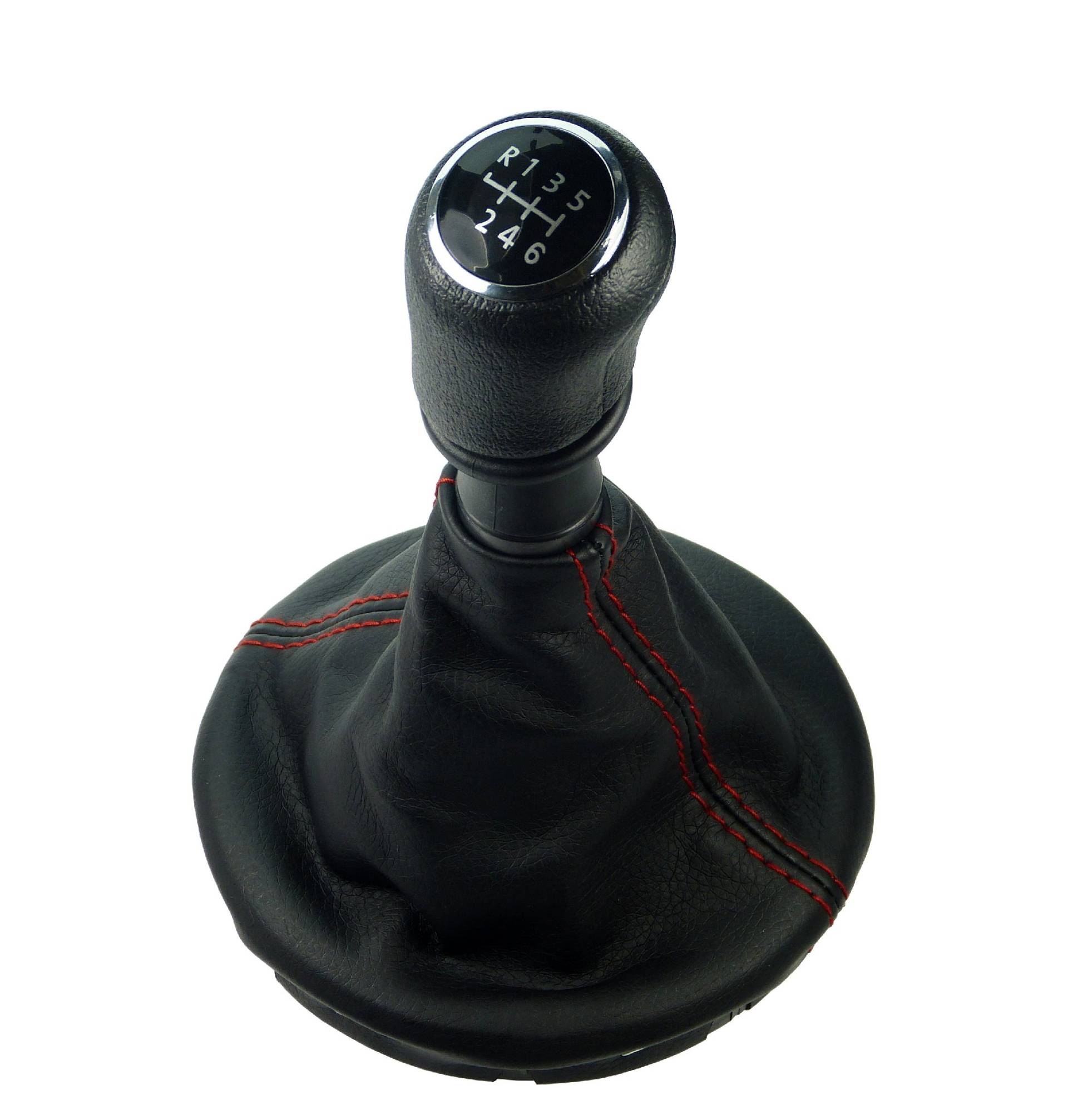 L & P Car Design L&P A262-3 Schaltsack Schaltmanschette Schwarz Rot Schaltknauf 6 Gang kompatibel mit VW T5 Knauf Schaltknopf Rahmen Komplettset Plug Play Ersatzteil für 7H0711113 L & P Car Design L&P A262-3 Schaltsack Schaltmanschette Schwarz Rot Schaltknauf 6 Gang kompatibel mit VW T5 Knauf Schaltknopf Rahmen Komplettset Plug Play Ersatzteil für 7H0711113 von L & P Car Design