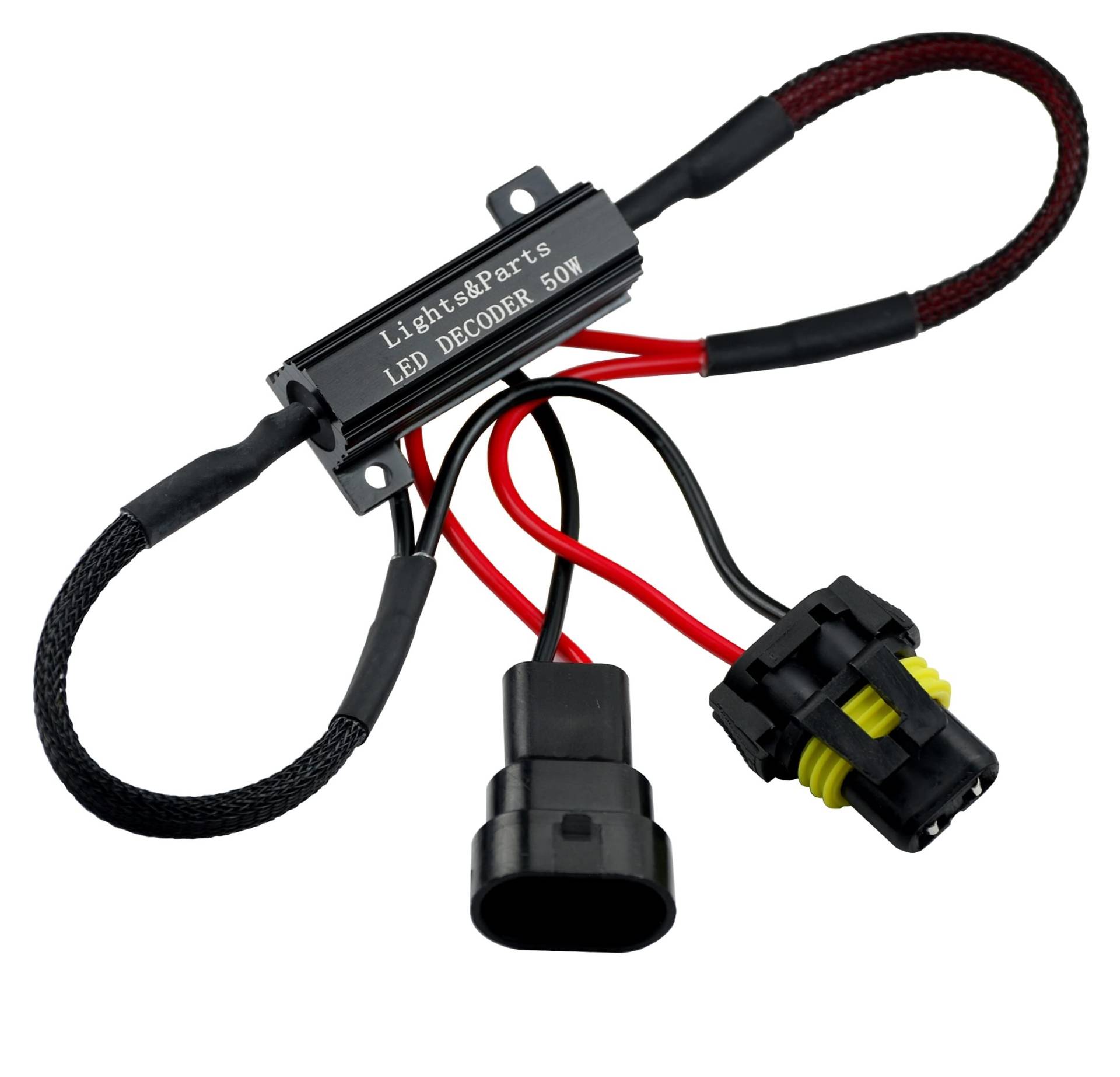 L & P Car Design L&P B541 [ 2 Stück ] HB4 9006 CanBus Plug&Play Lastwiderstand Widerstand für LED SMD Lampen ohne Fehlermeldung von L & P Car Design