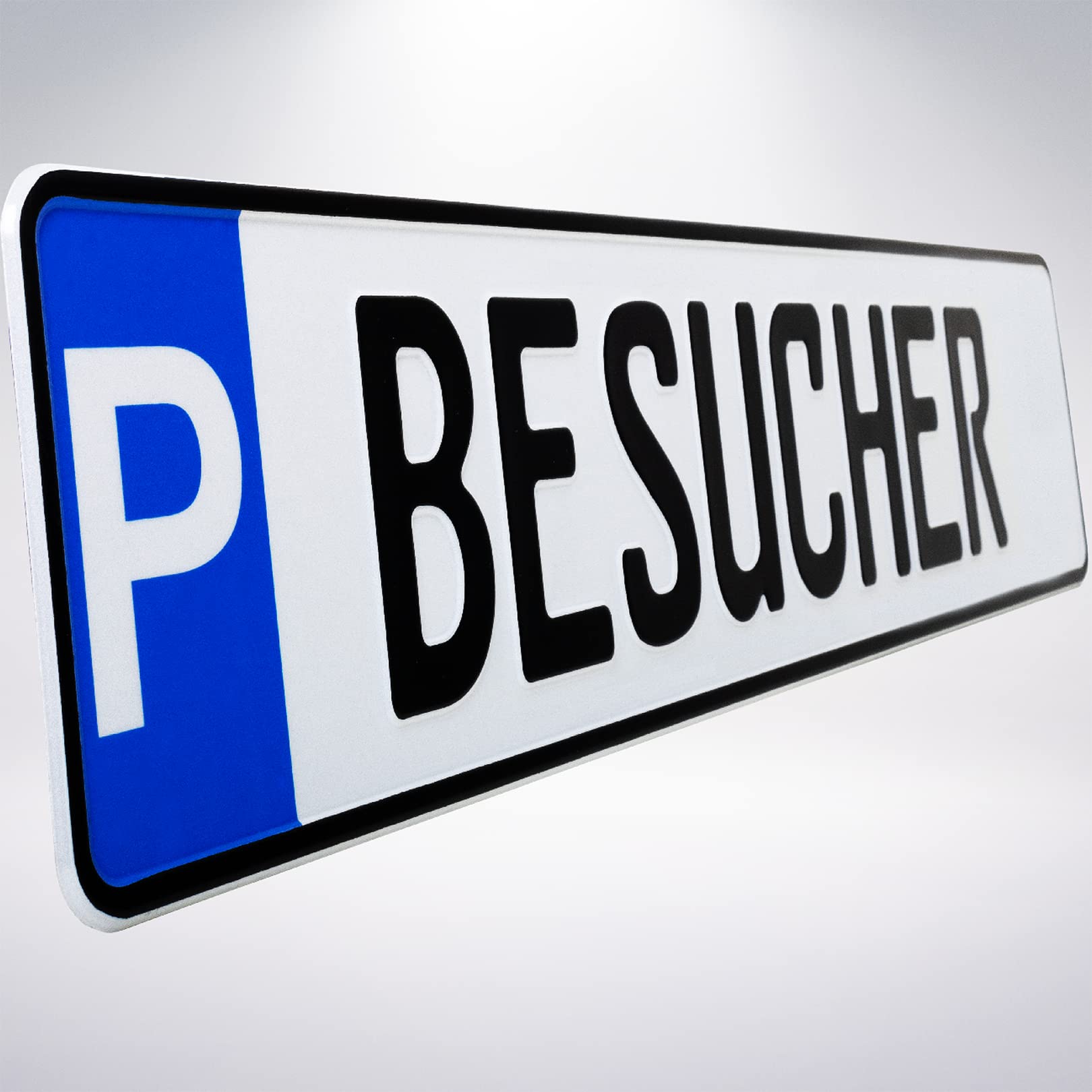 L & P Car Design Parkplatz Kennzeichen 1 Stück P-Kennzeichen mit der Prägung BESUCHER Parkplatzschild Markierung von Parkplatz Standplatz Garage Parkplatzmarkierung L & P Car Design Parkplatz Kennzeichen 1 Stück P-Kennzeichen mit der Prägung BESUCHER Parkplatzschild Markierung von Parkplatz Standplatz Garage Parkplatzmarkierung von L & P Car Design