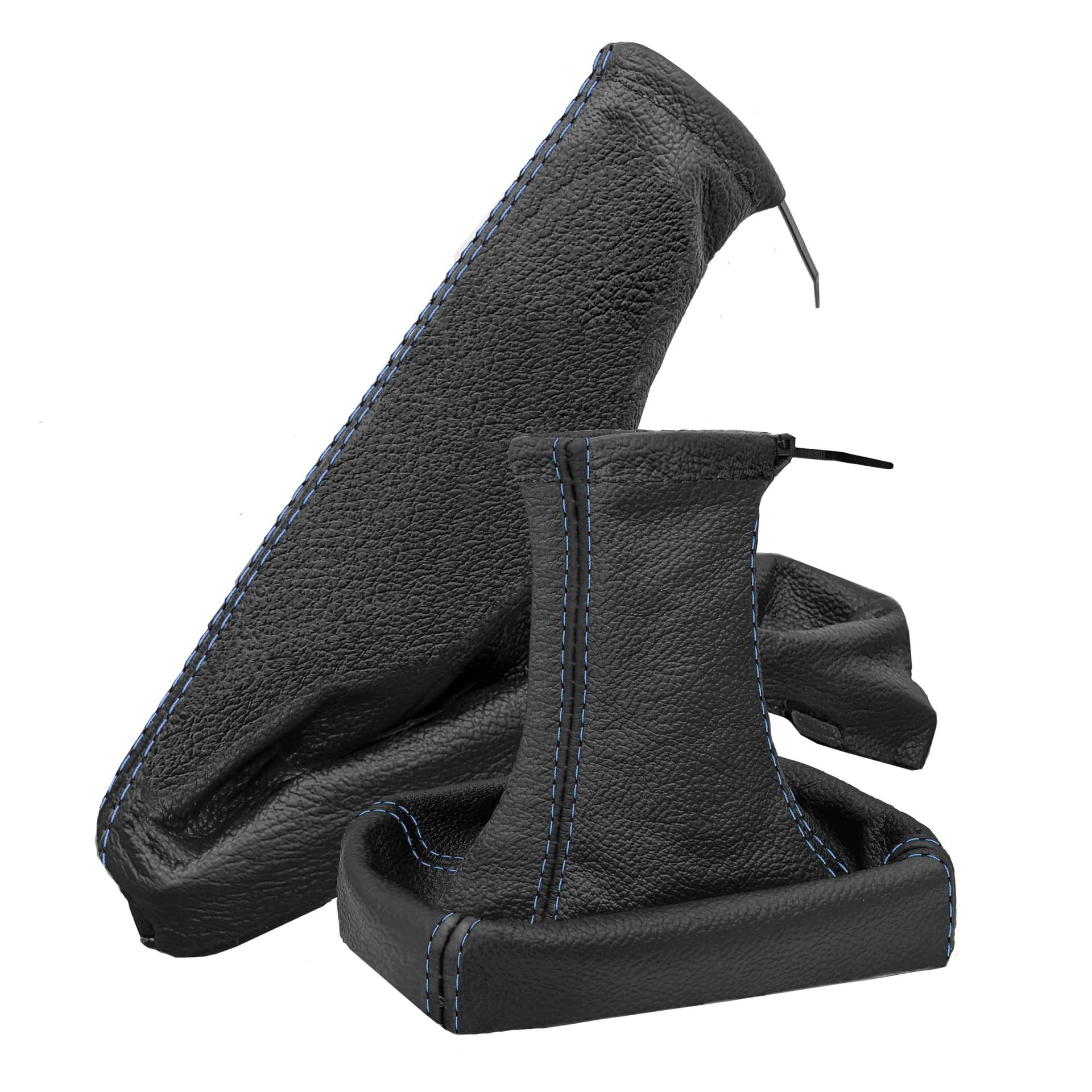 Schaltsack und Handbremsmanschette kompatibel mit Opel Astra G Auto Zubehör Innenraum Schaltknauf Schalthebelabdeckung Schalthebel Abdeckung als Set aus Echtleder in schwarz Schaltsack und Handbremsmanschette kompatibel mit Opel Astra G Auto Zubehör Innenraum Schaltknauf Schalthebelabdeckung Schalthebel Abdeckung als Set aus Echtleder in schwarz von L & P Car Design
