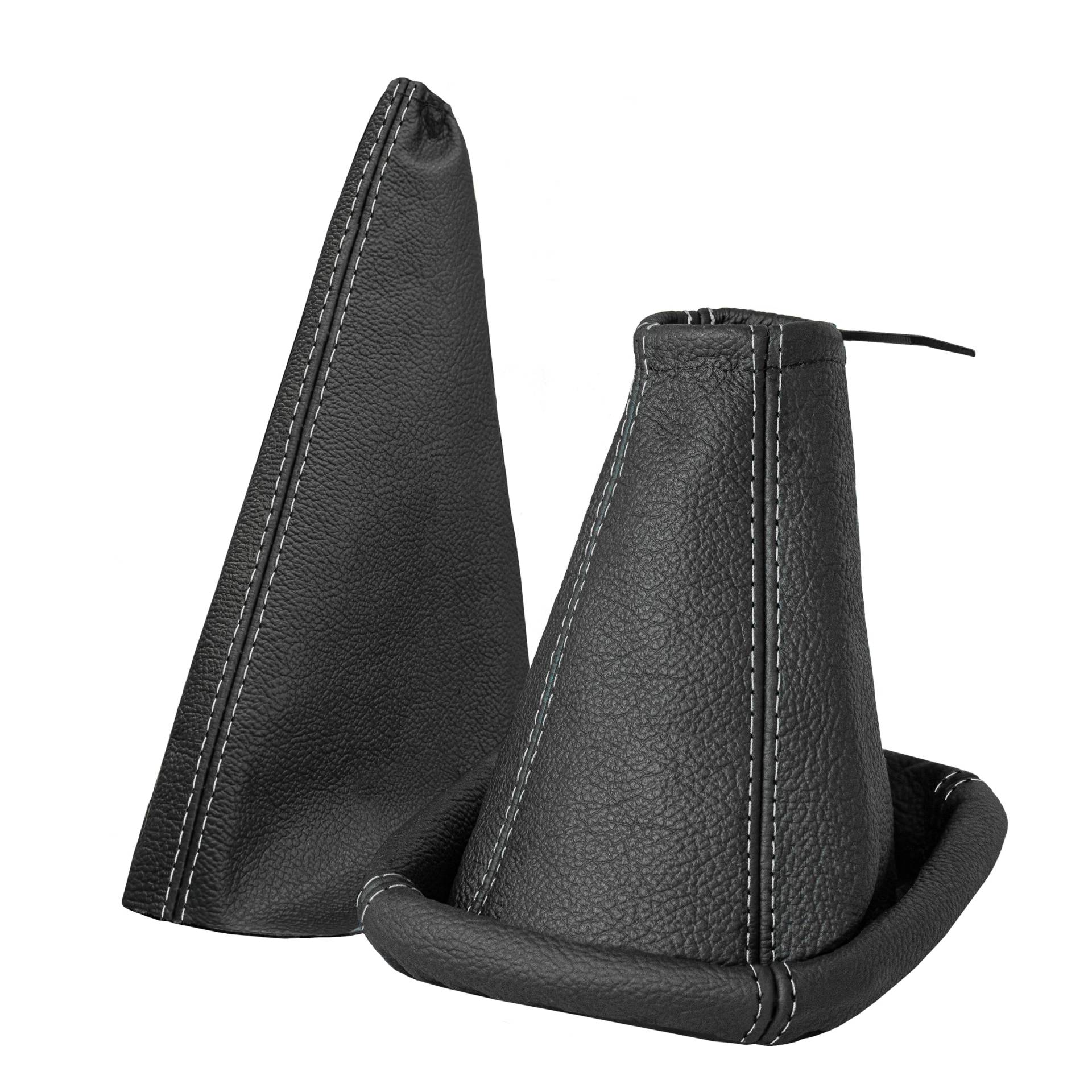 Schaltsack und Handbremsmanschette kompatibel mit Opel Corsa C Bj. 2000-2006 Auto Zubehör Innenraum Schaltknauf Schalthebelabdeckung Schalthebel Abdeckung als Set aus Echtleder in schwarz Naht grau Schaltsack und Handbremsmanschette kompatibel mit Opel Corsa C Bj. 2000-2006 Auto Zubehör Innenraum Schaltknauf Schalthebelabdeckung Schalthebel Abdeckung als Set aus Echtleder in schwarz Naht grau von L & P Car Design