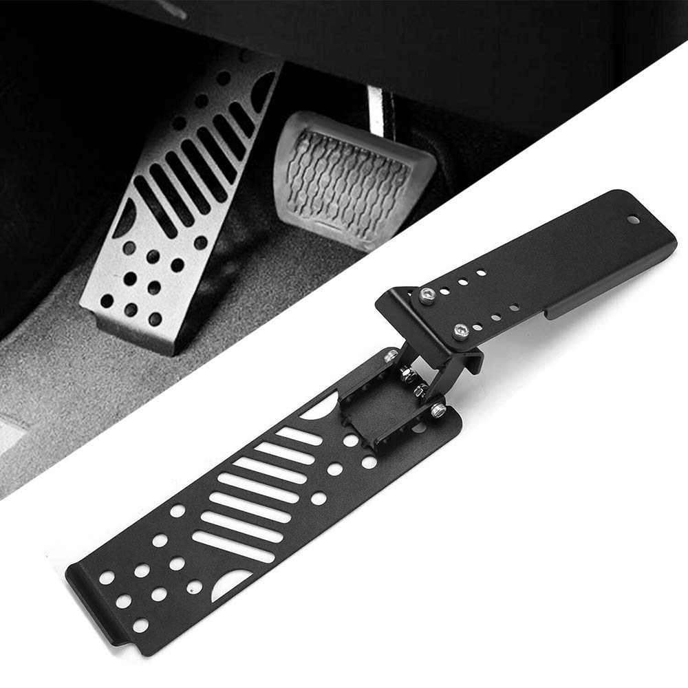 L&U 1 stück Aluminiumlegierung Links Fußstütze Dead Pedal Einstellbare Fußraste Kick Panel Fahrerseite fit für Jeep Wrangler JL 2018 2019 L&U 1 stück Aluminiumlegierung Links Fußstütze Dead Pedal Einstellbare Fußraste Kick Panel Fahrerseite fit für Jeep Wrangler JL 2018 2019 von L&U