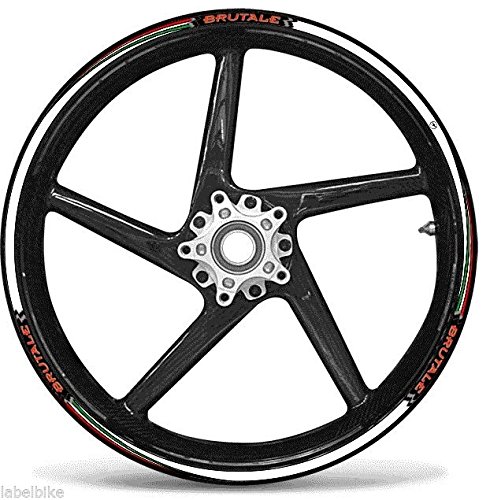 labelbike - 17' FelgenKlebestreifen Kit für MV Agusta BRUTALE Motorrad von LABELBIKE
