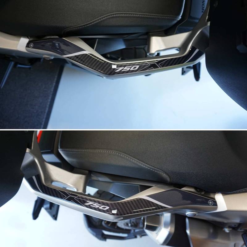 labelbike - 3D Aufkleber für Motorrad Topcase-Griffschutz kompatibel mit Honda X-ADV 2021-2024 von LABELBIKE
