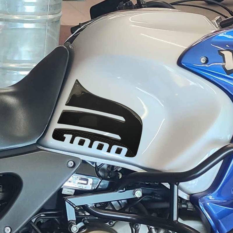 labelbike - 3D Aufkleber Motorrad Tankseitenschutz kompatibel mit Honda Varadero 1000 von LABELBIKE