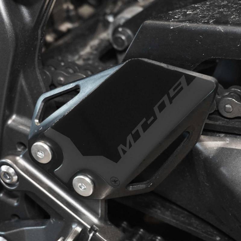 labelbike - 3D Harz Aufkleber Motorrad Dekorationen und Schutz Türschwellen kompatibel mit Yamaha MT-09 2024-2025 Farbe: Grau von LABELBIKE