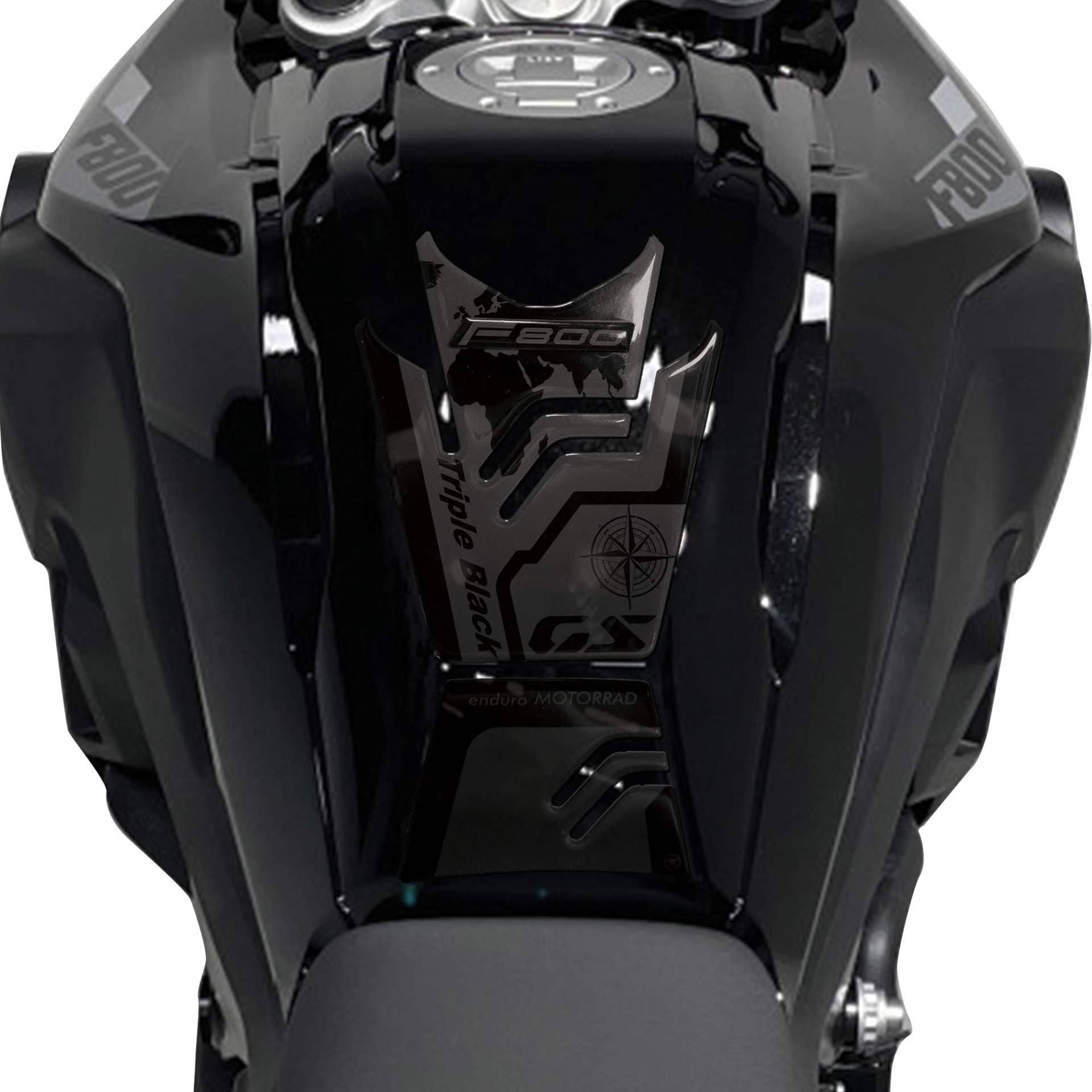 labelbike - 3D Tankpad Aufkleber zur Dekoration und zum Schutz von Motorradtanks kompatibel mit BMW F800 GS 2024 labelbike - 3D Tankpad Aufkleber zur Dekoration und zum Schutz von Motorradtanks kompatibel mit BMW F800 GS 2024 von LABELBIKE