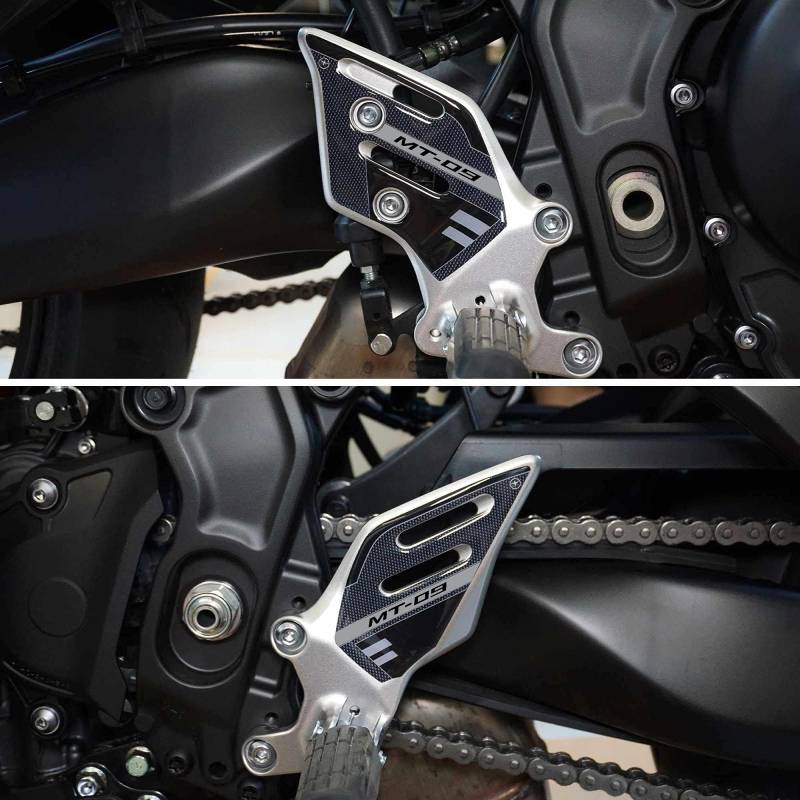 labelbike - 3D Harzaufkleber Dekorationen und Schutz für Motorradtürschwellen kompatibel mit Yamaha Mt-09 Mt09 SP 2021 von LABELBIKE