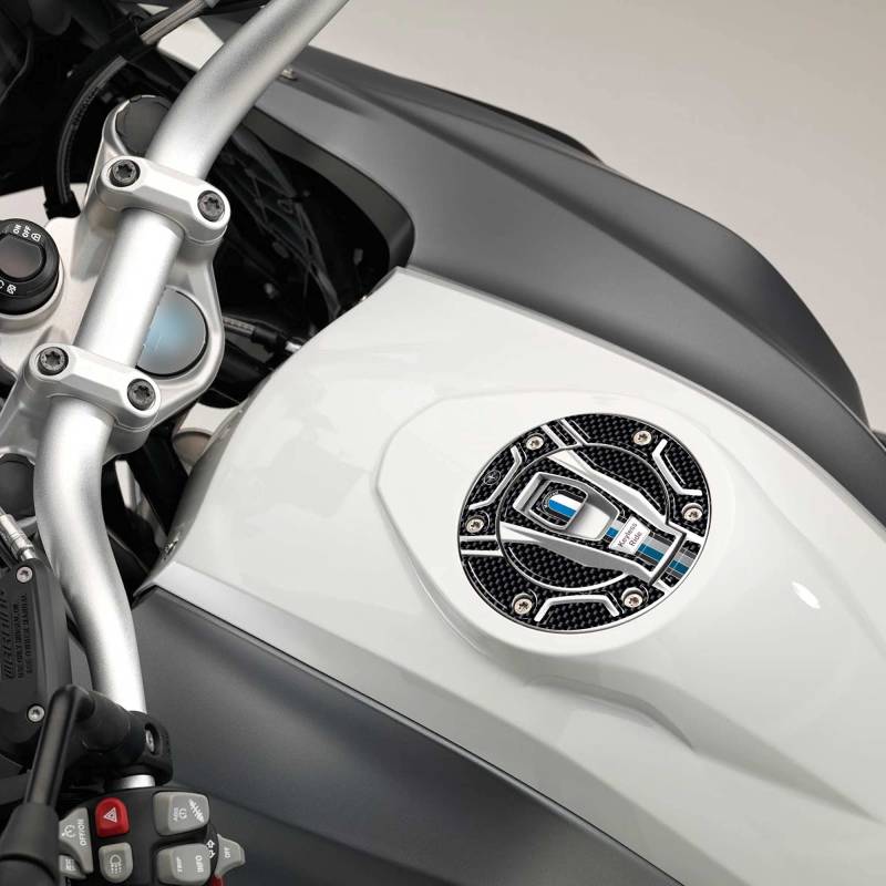 labelbike - Aufkleber 3D Motorrad Tank Cap Schutz kompatibel mit BMW ohne Schlüssel von LABELBIKE