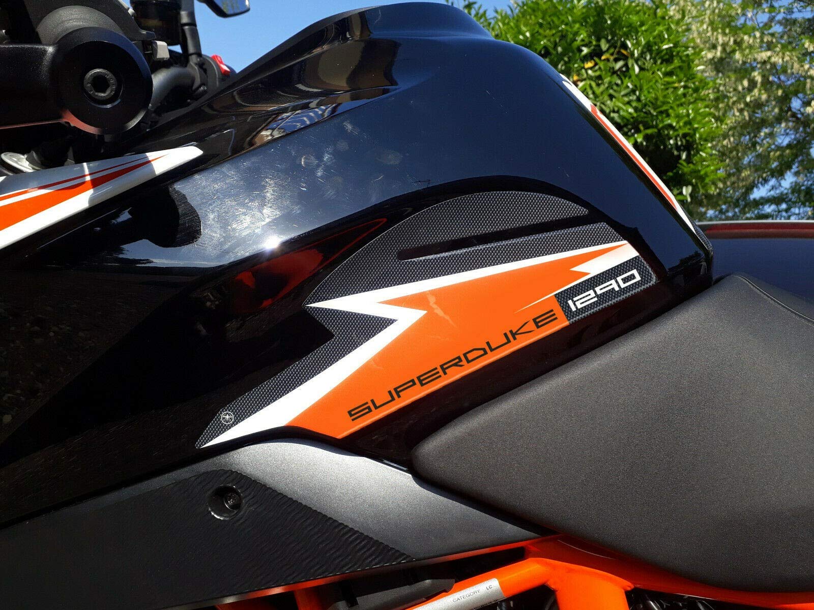 labelbike - Motorrad-Tankseitenschutz 3D Aufkleber kompatibel mit KTM 1290 SUPER Duke GT labelbike - Motorrad-Tankseitenschutz 3D Aufkleber kompatibel mit KTM 1290 SUPER Duke GT von LABELBIKE