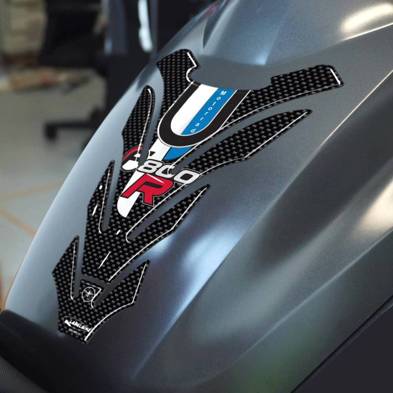 labelbike - Tank Guard F800 Aufkleber Tank 3D Carbon Gel Kompatibles Motorrad BMW F800r von LABELBIKE