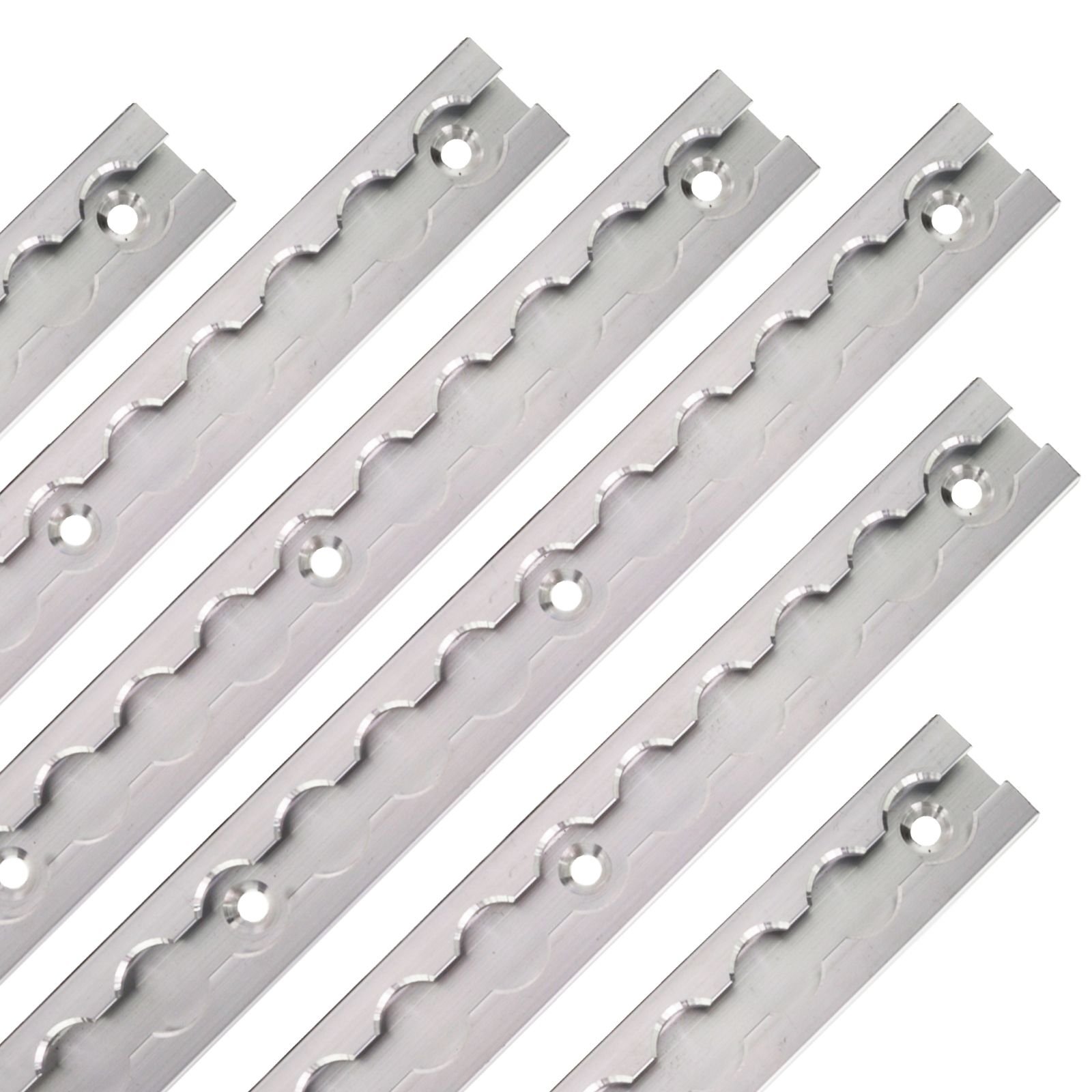LABT Aluminium Airlineschienen Set eckige Form versenkbar 2 Meter 2 x 1m - Eckige Airlineschiene zur Ladungssicherung für LKWs und Wohnmobile - Gebohrte Zurrschiene Silber - Zurrleiste LABT Aluminium Airlineschienen Set eckige Form versenkbar 2 Meter 2 x 1m - Eckige Airlineschiene zur Ladungssicherung für LKWs und Wohnmobile - Gebohrte Zurrschiene Silber - Zurrleiste von LABT