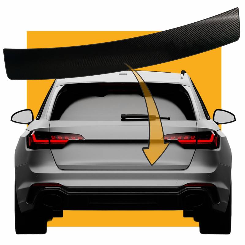 Lackschutzfolie Schutzfolie Ladekantenschutz in gebürstet Aluminium Silber und passgenau für Fahrzeugmodell Siehe Beschreibung – Lackschutz Autoschutzfolie passend von LACKSCHUTZSHOP