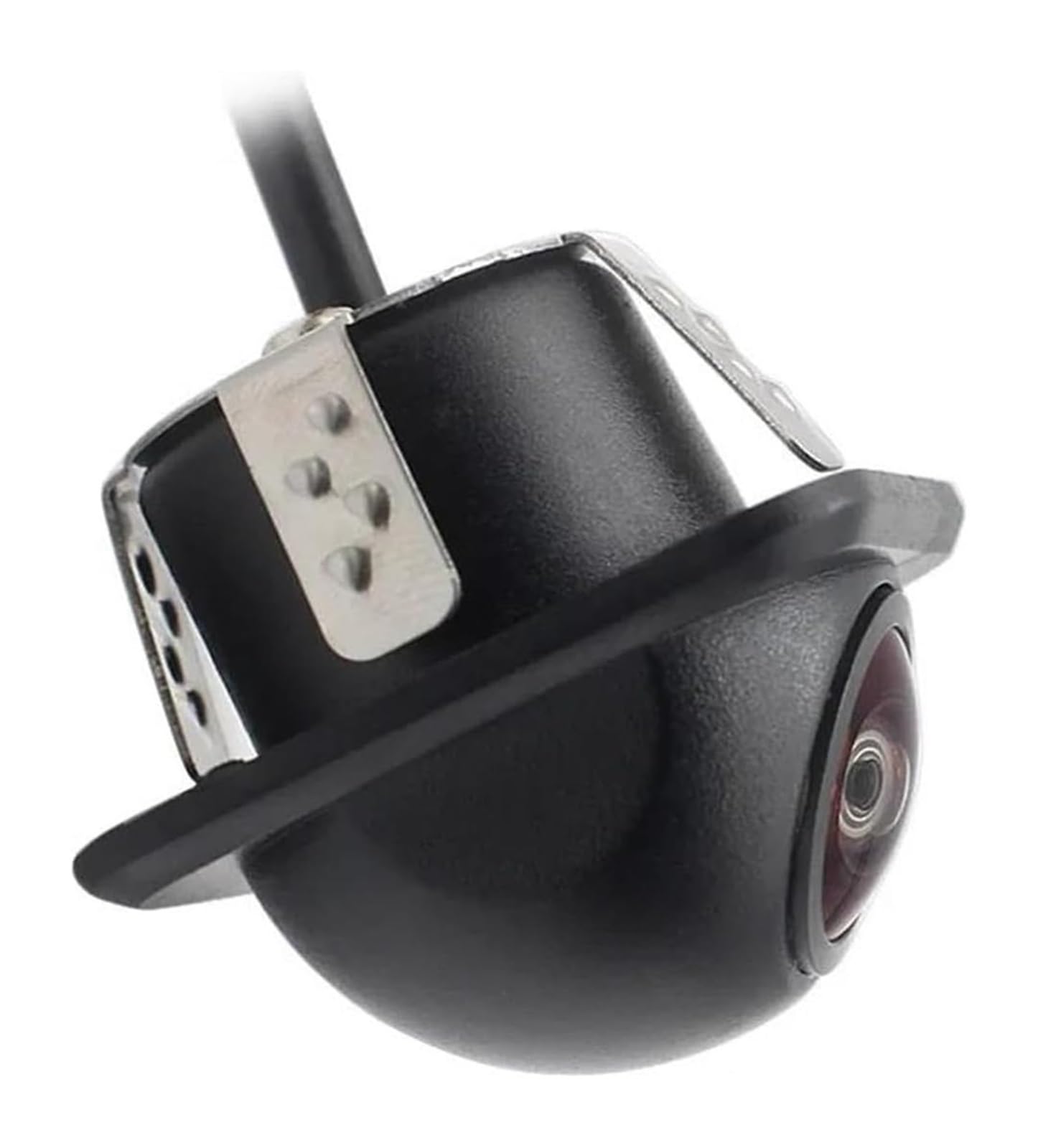 CCD Fisheye Objektiv Auto Kamera AHD 1080P Rückansicht Weitwinkel Rückfahrkamera HD Nachtsicht Auto Einparkhilfe kabellos Rückfahrkamera(180 AHD 1080P) von LADPZJNW