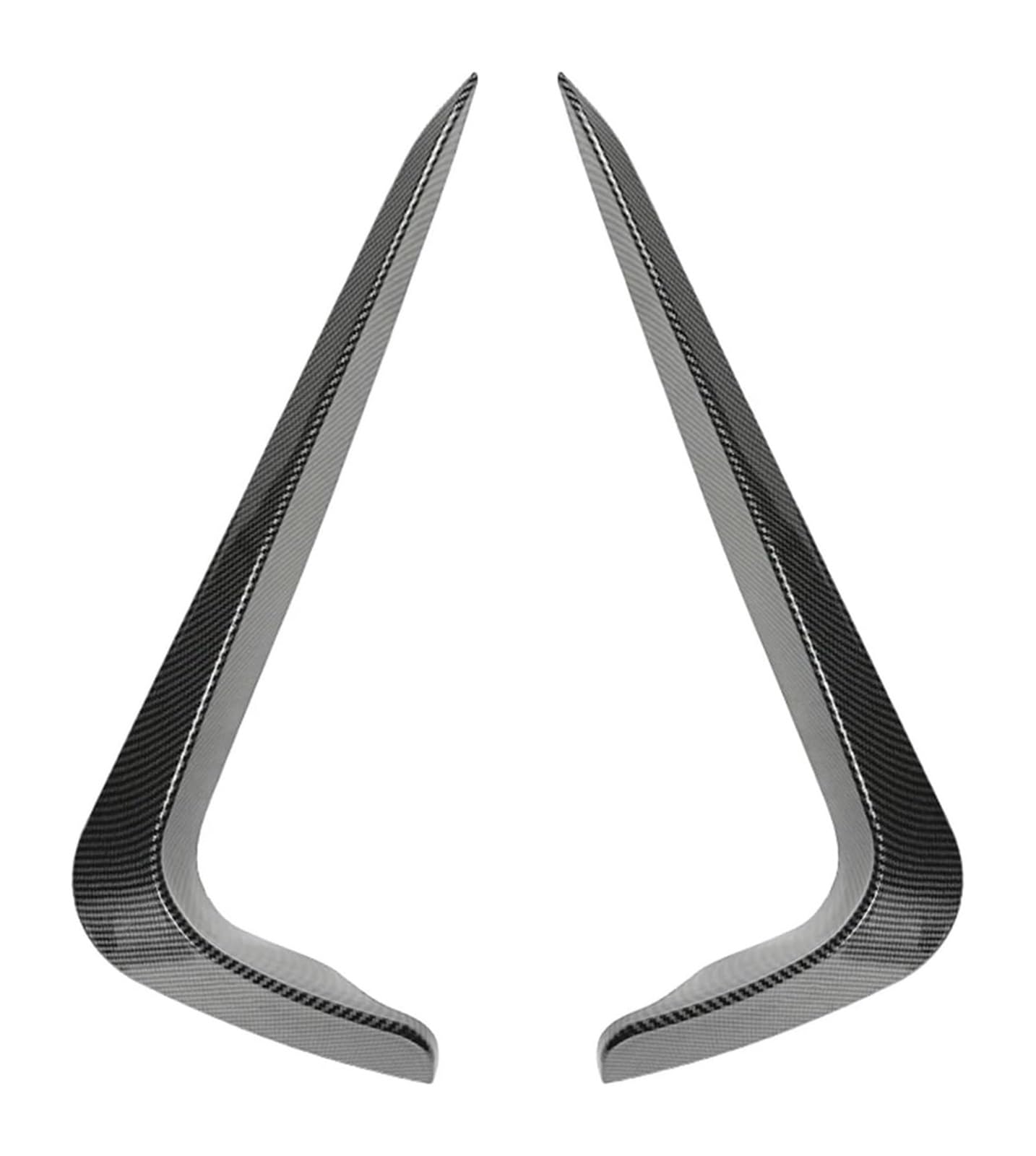 Frontstoßstange Spoiler Für B&MW 3 E90 E91 320i 330i 316i 318i 335i Pre-LCI Frontschürze Lippe Canard Splitter Diffusor Nebelscheinwerfer Frontspoiler(Carbon Look) von LADPZJNW