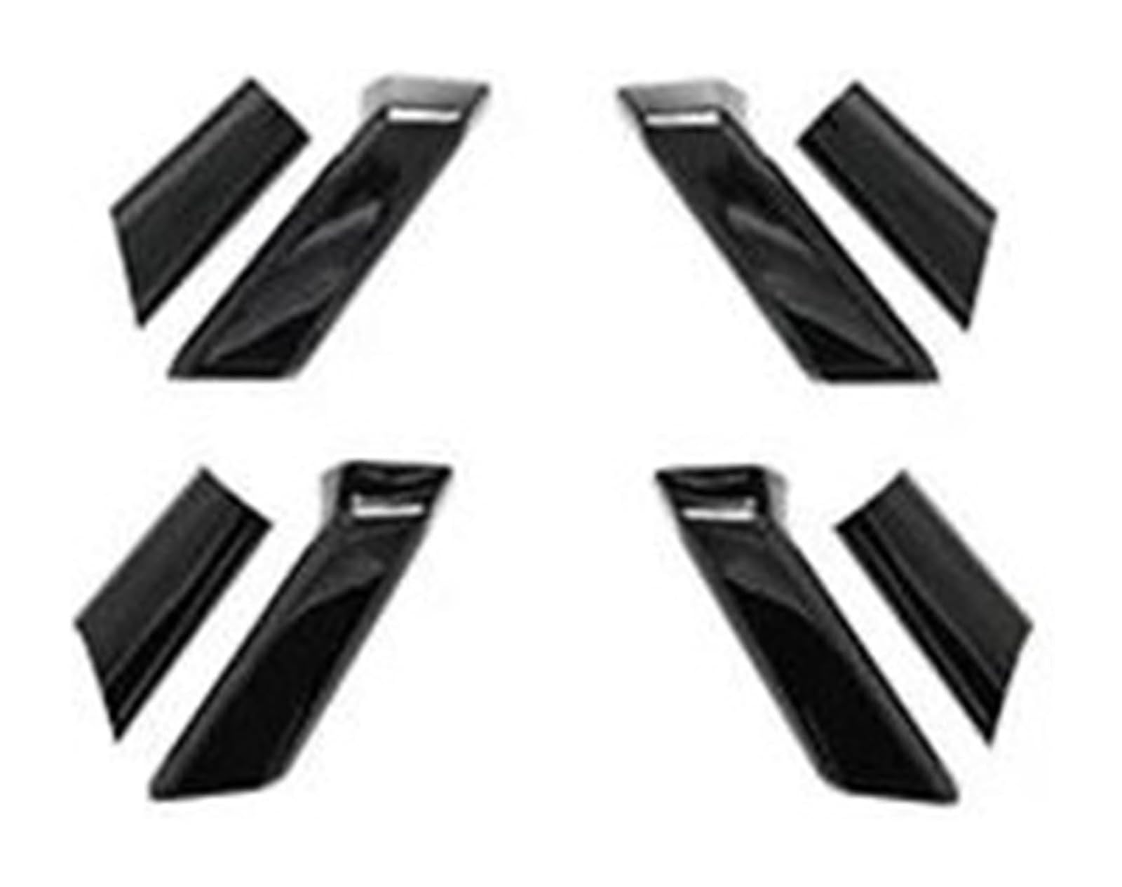 Tür Fenster Brille Lifter Knopf Für VW Für T&iguan L 2017-2022 Fenster Schalter Taste Moulding Trim Auto Innen Tür Griff Panel Abdeckung(Inner Door Handle 2) von LADPZJNW