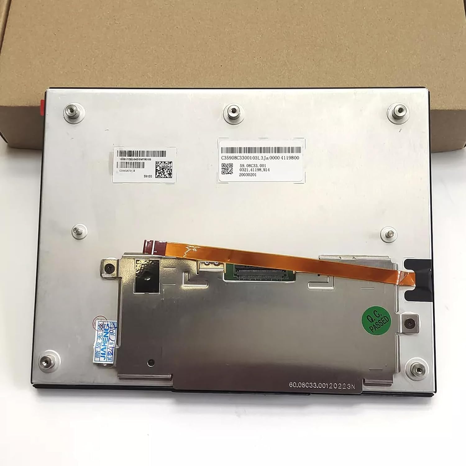 21.3 cm Uconnect LCD Bildschirm für C084XAT01.0 LCD Touchscreen Display Monitor Radio Navigation 2018 2019 2020 2021 2022 für Dodge für Jeep VP2 Radio OEM Ersatz mit Werkzeug 21.3 cm Uconnect LCD Bildschirm für C084XAT01.0 LCD Touchscreen Display Monitor Radio Navigation 2018 2019 2020 2021 2022 für Dodge für Jeep VP2 Radio OEM Ersatz mit Werkzeug von LADYSON