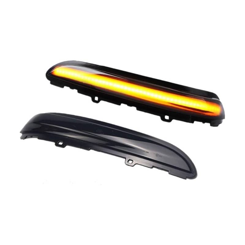 LAFENI Rückspiegel Blinker Lampe für Peugeot 2008 2013-2020, Auto Dynamische Blinkerlicht Seitenspiegel Blinkerleuchte Blinkerlampe Blinkerleuchten Zubehör von LAFENI
