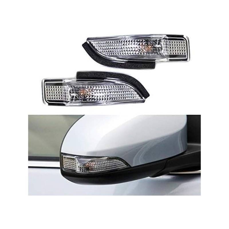 LAFENI Rückspiegel Blinker Lampe für Toyota Corolla 2014-2019, Auto Dynamische Blinkerlicht Seitenspiegel Blinkerleuchte Blinkerlampe Blinkerleuchten Zubehör von LAFENI