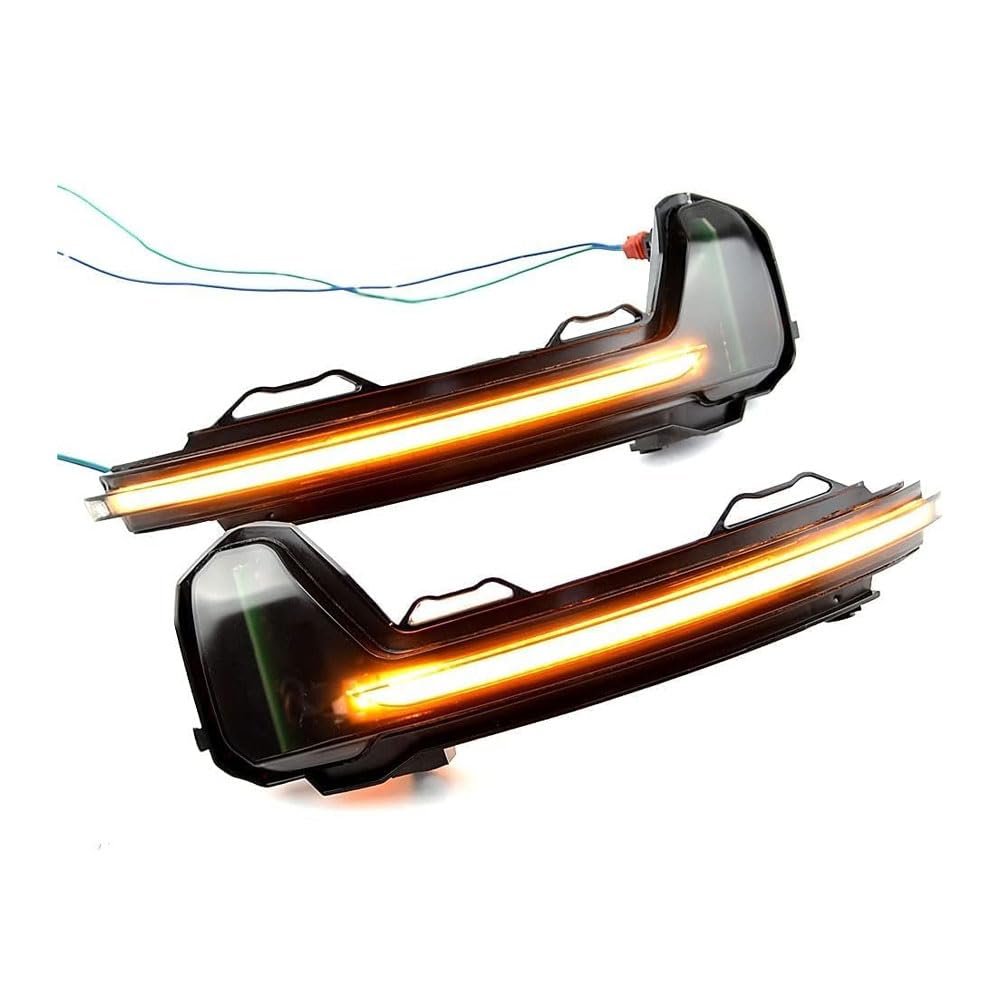 LAFENI Rückspiegel Blinker Lampe für VW Touareg MK3 2019, Auto Dynamische Blinkerlicht Seitenspiegel Blinkerleuchte Blinkerlampe Blinkerleuchten Zubehör LAFENI Rückspiegel Blinker Lampe für VW Touareg MK3 2019, Auto Dynamische Blinkerlicht Seitenspiegel Blinkerleuchte Blinkerlampe Blinkerleuchten Zubehör von LAFENI
