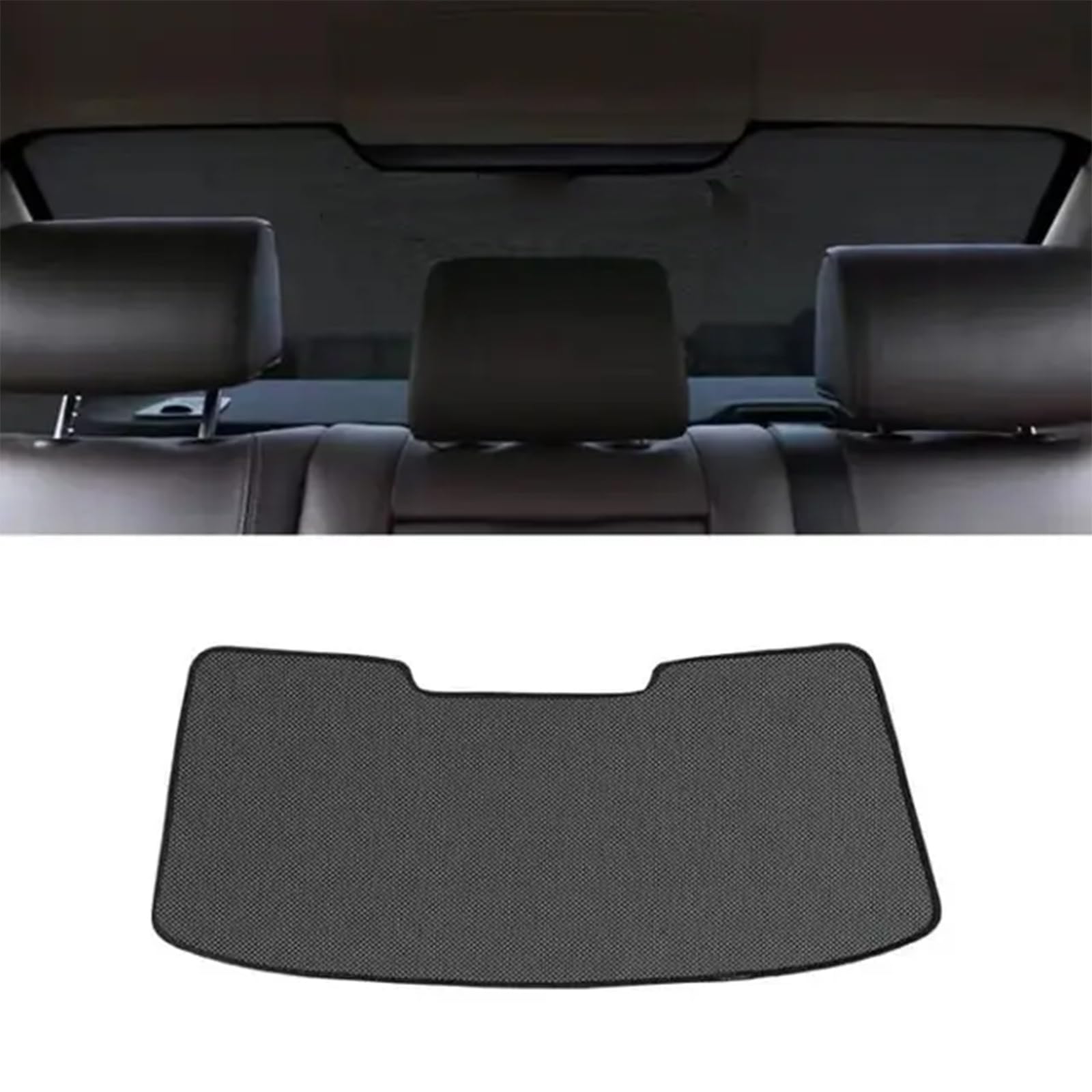 Auto-Sonnenschutz für Benz C-Class T-Modell (S203) 2001 2002 2003 2004 2005-2007, Maßgeschneidert Front Heck Und Seitenscheibe UV-Schutz Wärmeisoliert Schutz der Privatsphäre,Back Block von LAGNY