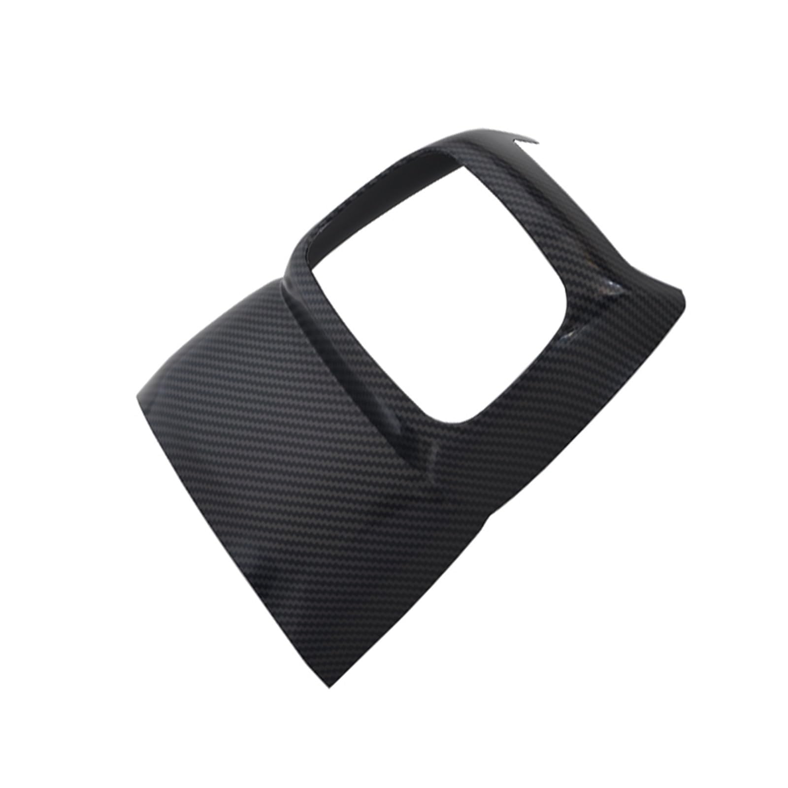 LAINGJINGMEI 2022 Auto Zurück Air Vent Outlet Abdeckung Aufkleber Kompatibel for MINI Cooper S JCW Countryman F60 Innen Hinten Auspuff Zubehör(Carbon Fiber Pattern) von LAINGJINGMEI