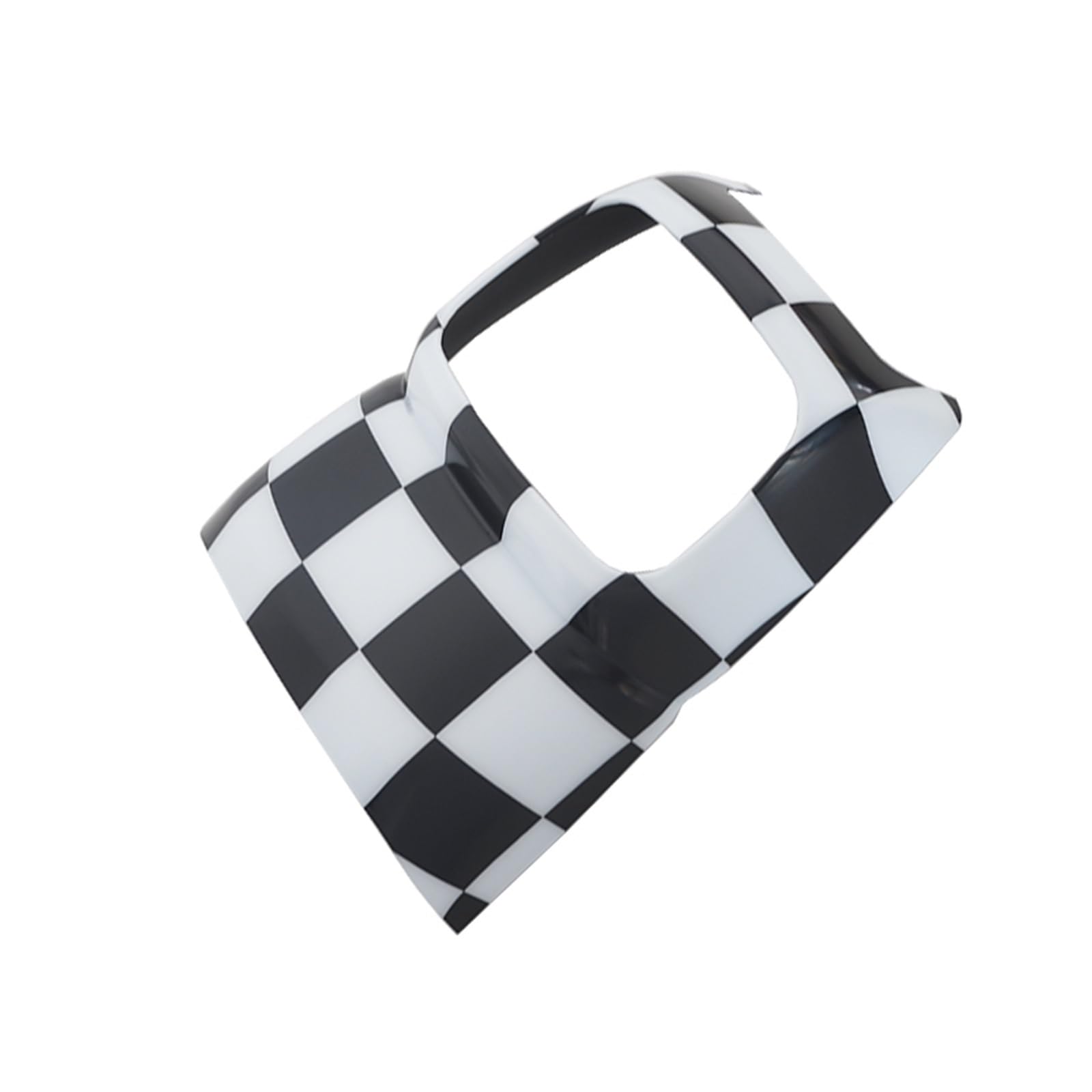 LAINGJINGMEI 2022 Auto Zurück Air Vent Outlet Abdeckung Aufkleber Kompatibel for MINI Cooper S JCW Countryman F60 Innen Hinten Auspuff Zubehör(Grid) von LAINGJINGMEI