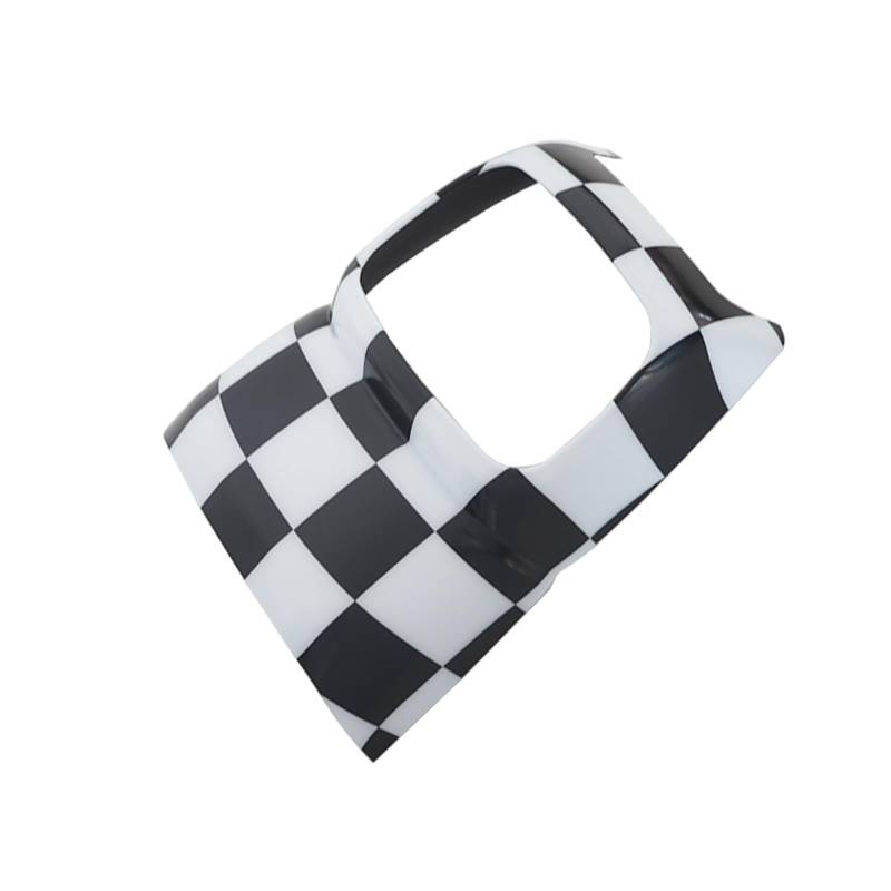 LAINGJINGMEI 2022 Auto Zurück Air Vent Outlet Abdeckung Aufkleber Kompatibel for MINI Cooper S JCW Countryman F60 Innen Hinten Auspuff Zubehör(Grid) von LAINGJINGMEI
