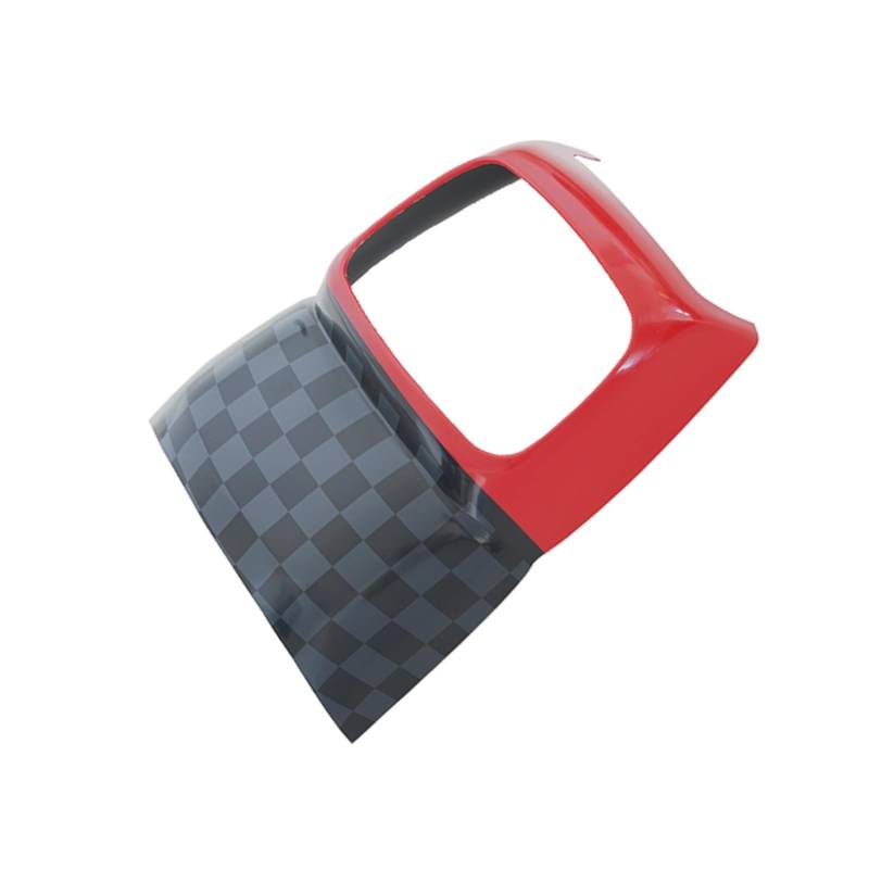 LAINGJINGMEI 2022 Auto Zurück Air Vent Outlet Abdeckung Aufkleber Kompatibel for MINI Cooper S JCW Countryman F60 Innen Hinten Auspuff Zubehör(Jcw) von LAINGJINGMEI