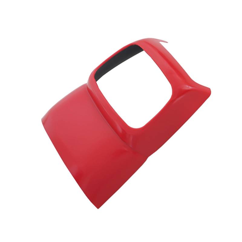 LAINGJINGMEI 2022 Auto Zurück Air Vent Outlet Abdeckung Aufkleber Kompatibel for MINI Cooper S JCW Countryman F60 Innen Hinten Auspuff Zubehör(Red) von LAINGJINGMEI