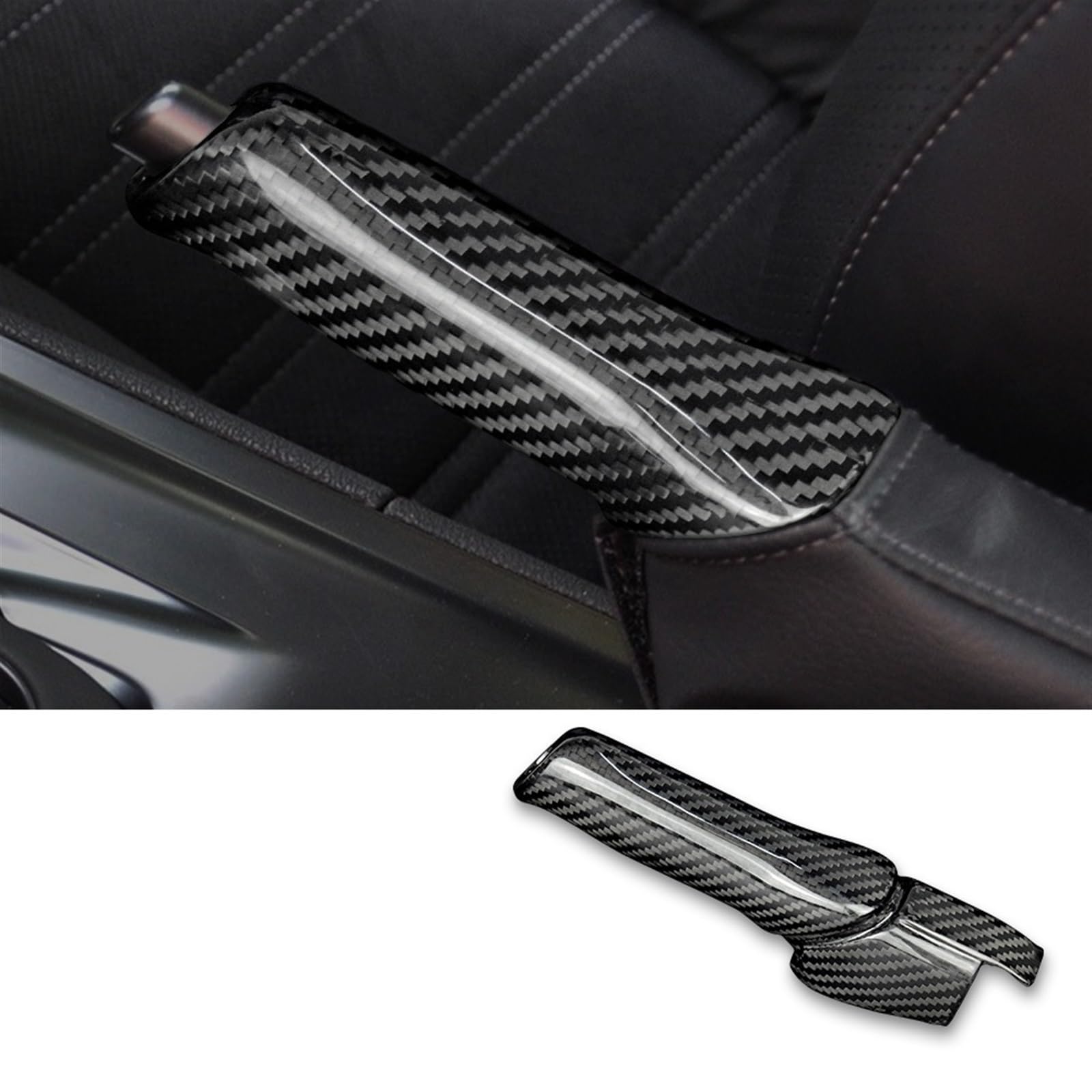 LAINGJINGMEI Airspeed Harte Real Carbon Fiber Kompatibel for Nissan GTR 2008-2021 Zubehör Innenausstattung Auto Ersetzen Handbremse Griffe Abdeckung Aufkleber LAINGJINGMEI Airspeed Harte Real Carbon Fiber Kompatibel for Nissan GTR 2008-2021 Zubehör Innenausstattung Auto Ersetzen Handbremse Griffe Abdeckung Aufkleber von LAINGJINGMEI